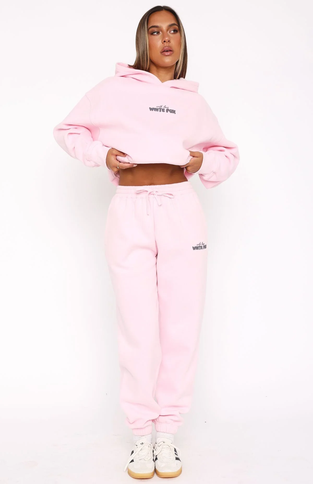 With Love In The Moment Sweatpants Pink - luluinthesky