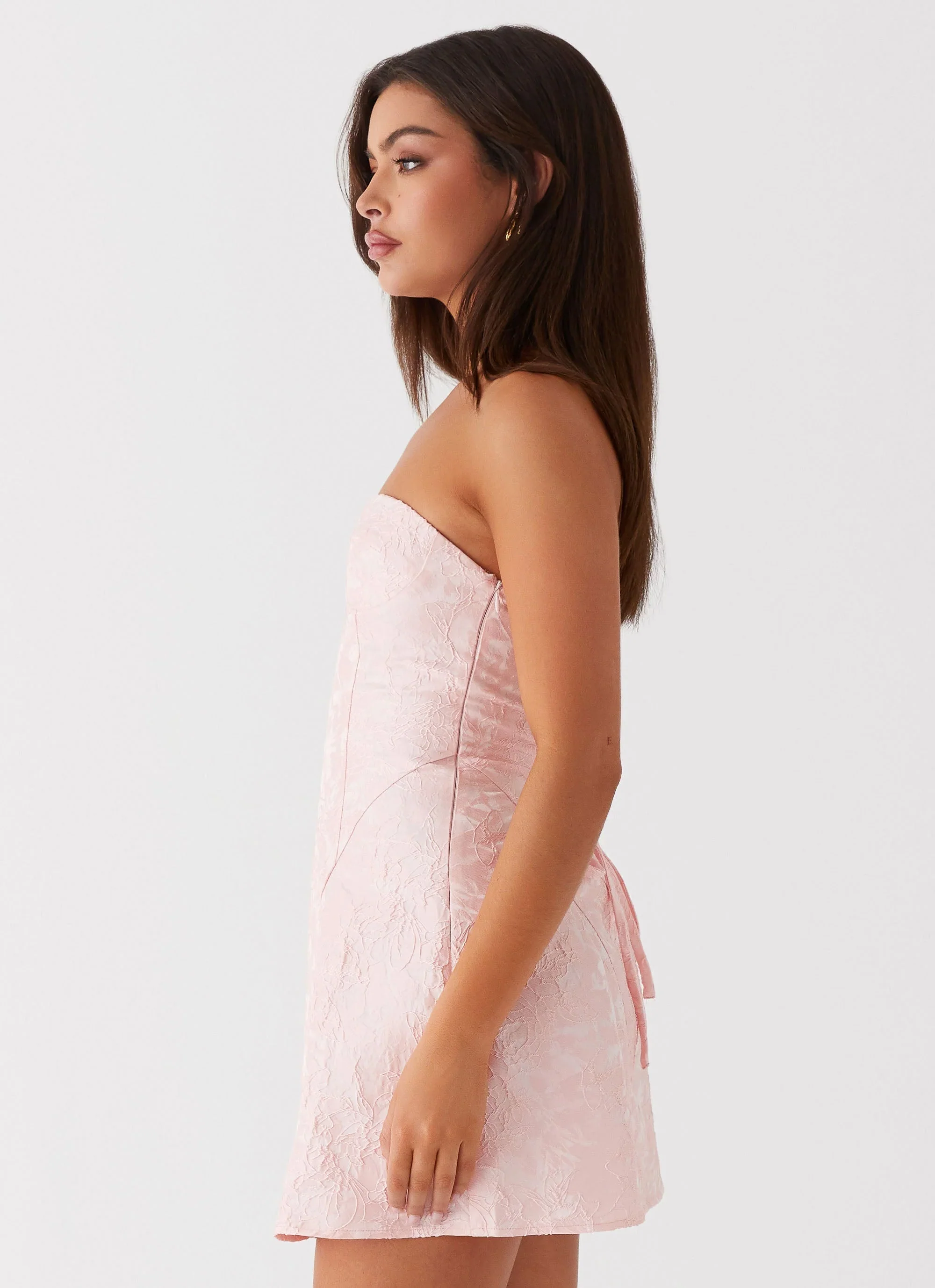 So Stylish Mini Dress - Pink - luluinthesky
