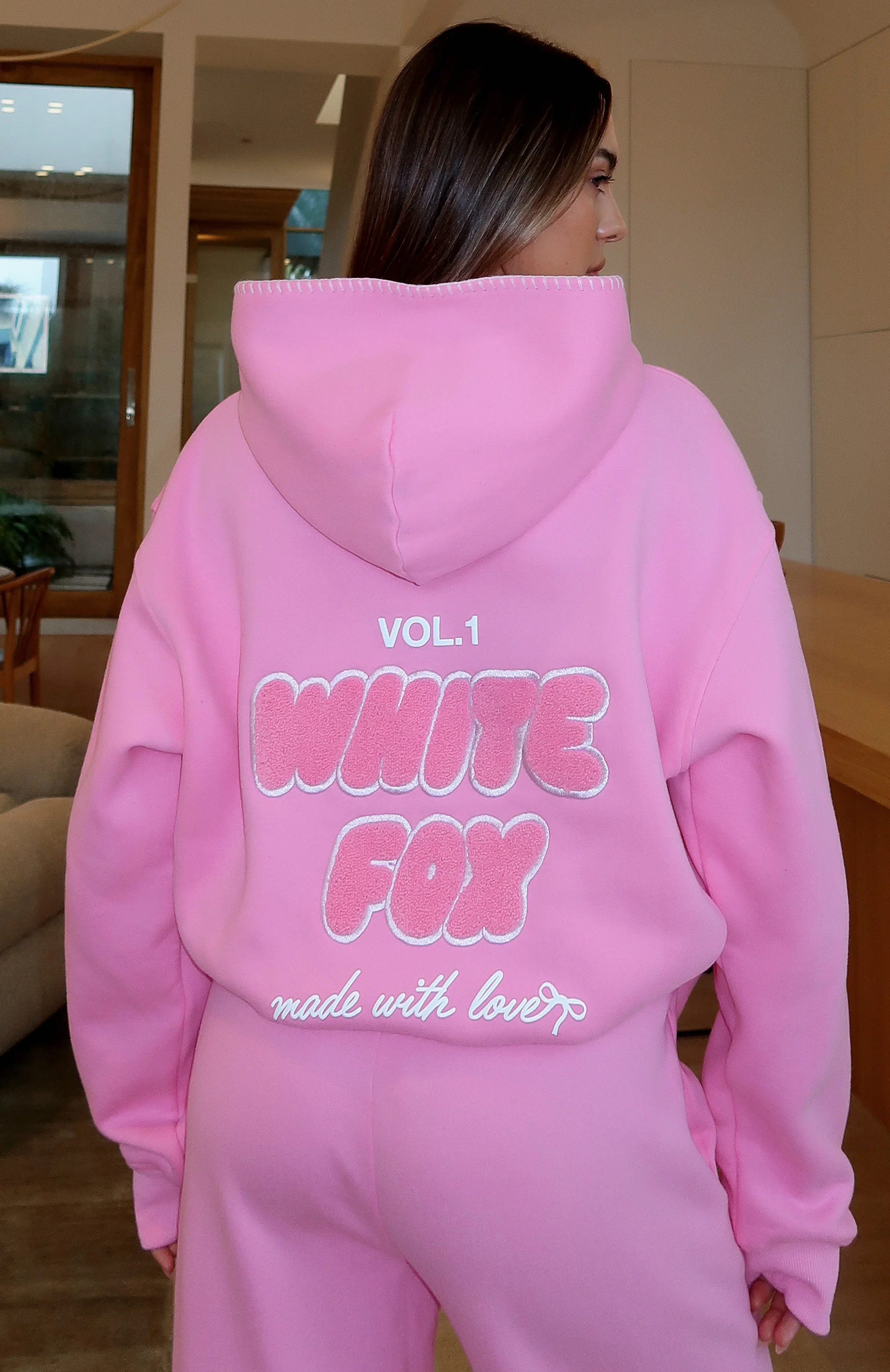 Vol. 1 Oversized Hoodie Bubblegum - luluinthesky