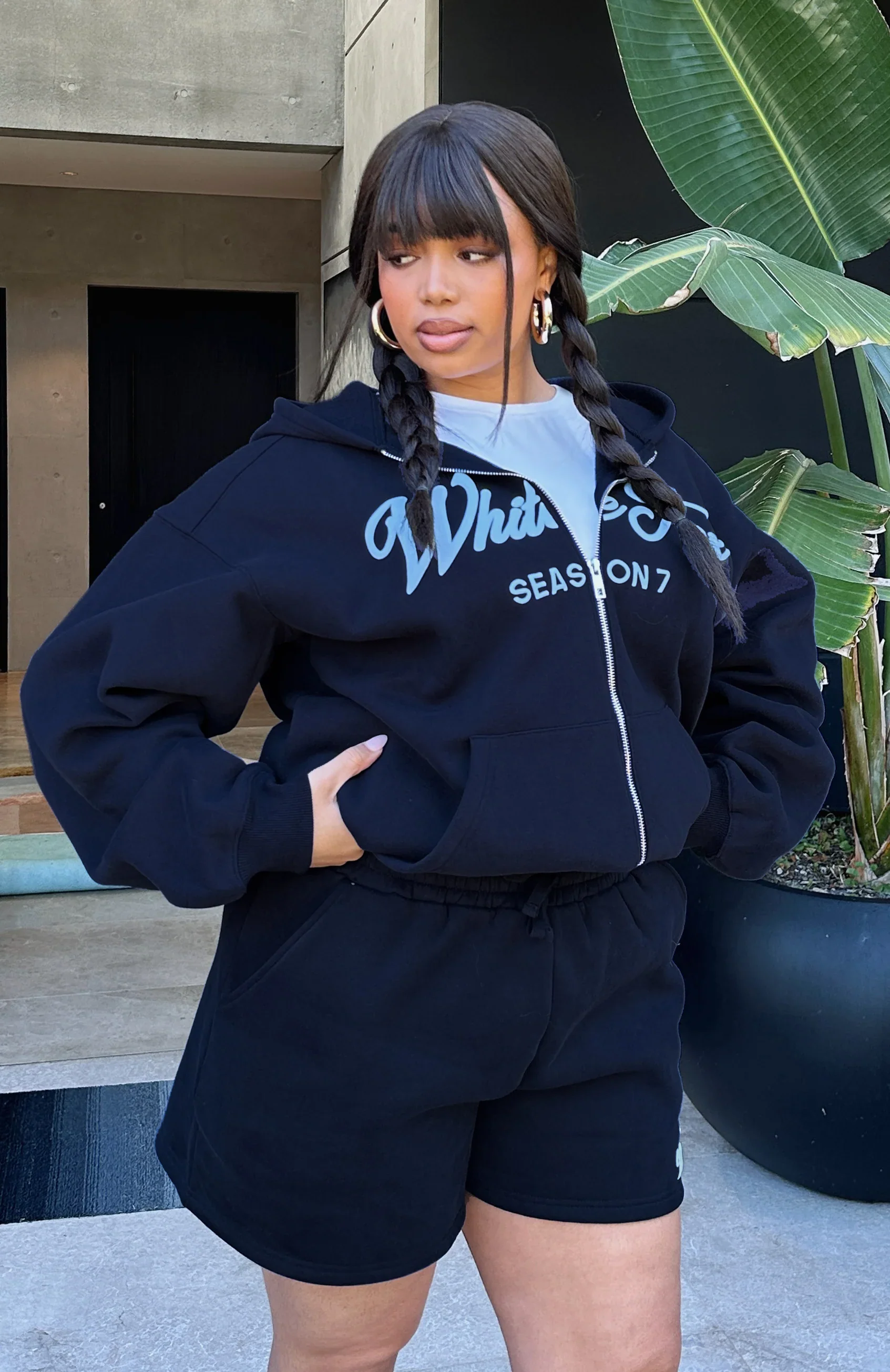 Season 7 Zip Front Hoodie Deep Sea - luluinthesky