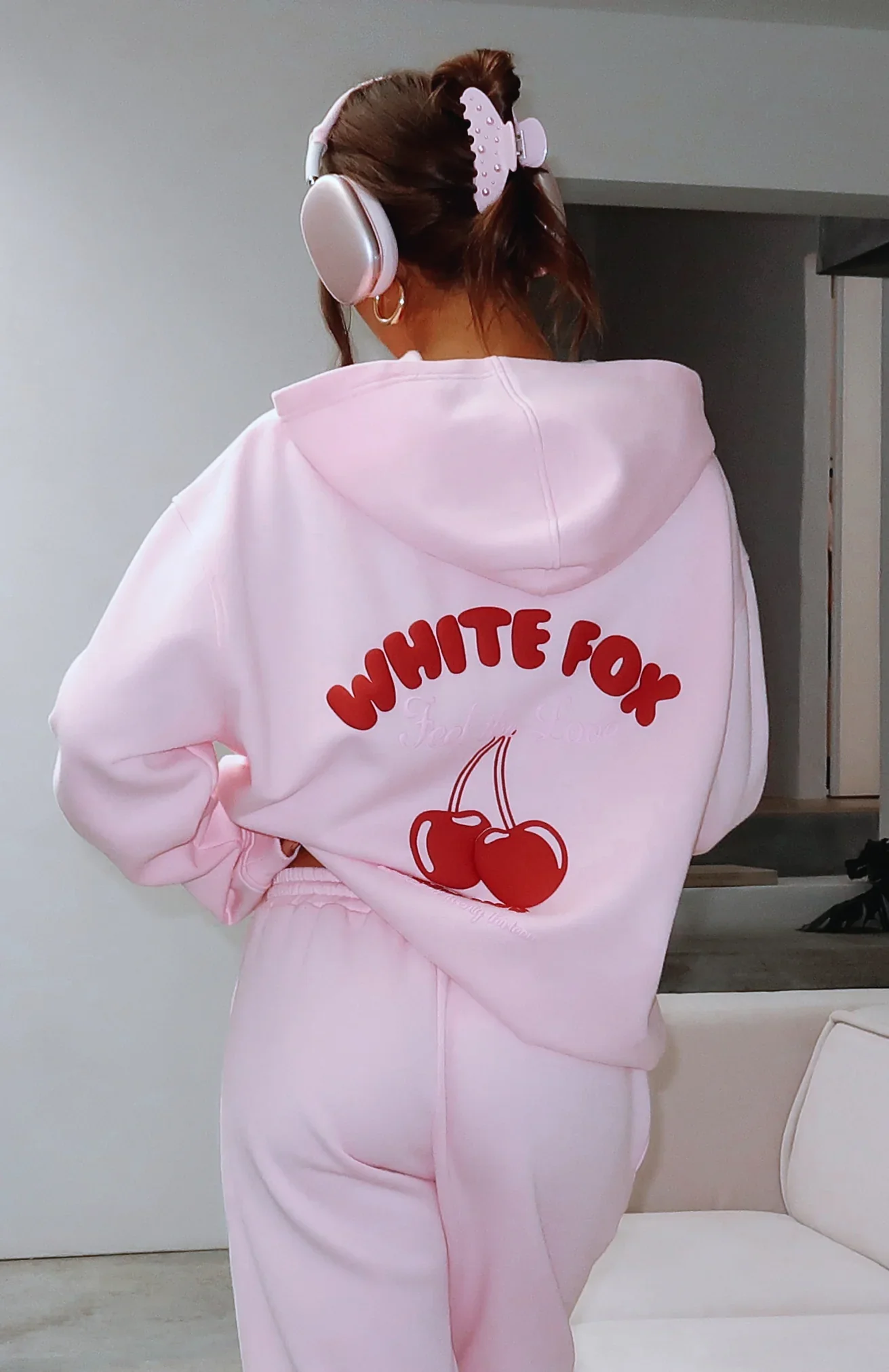 Love Me Tender Oversized Hoodie Pink - luluinthesky