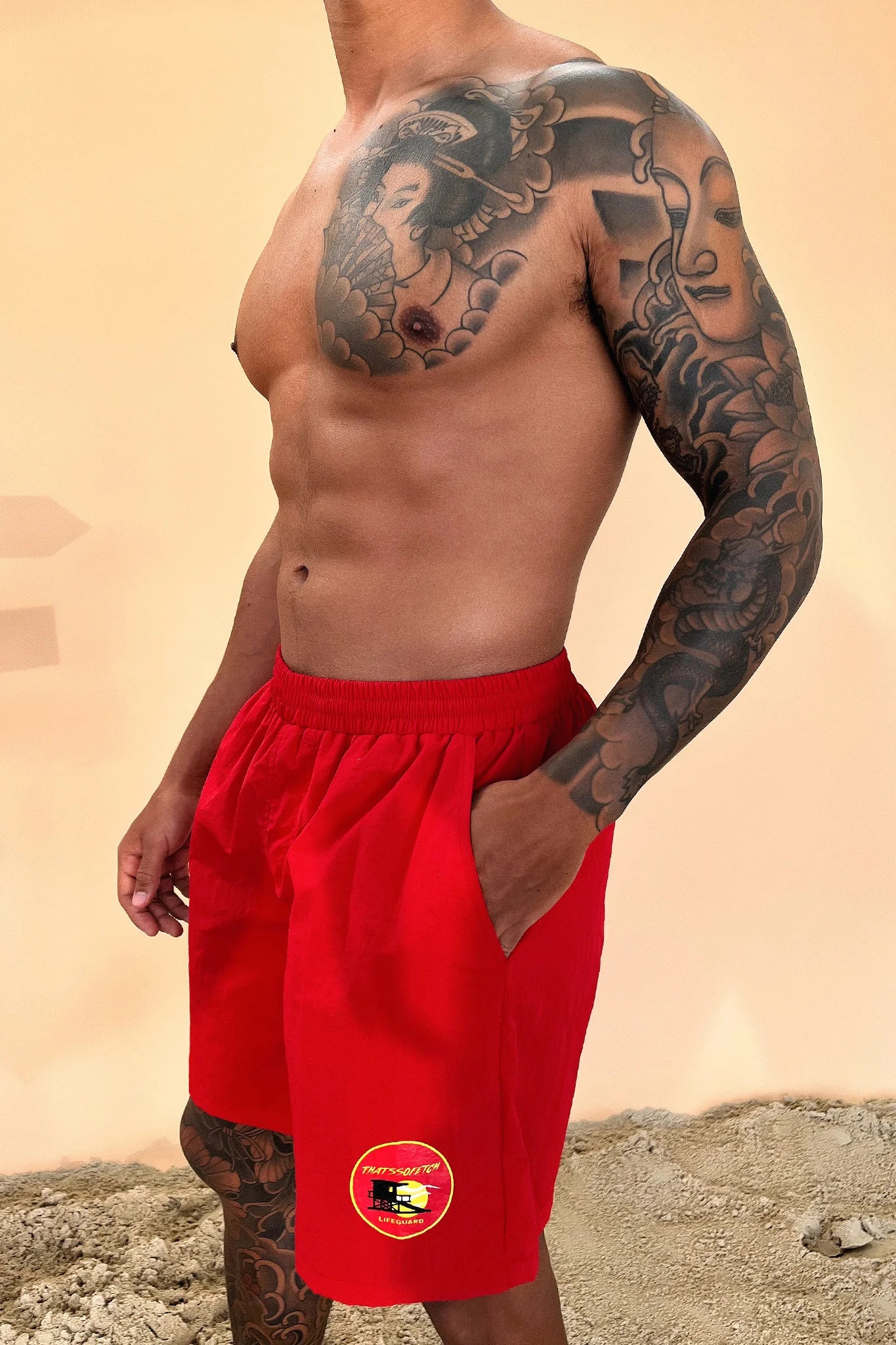 Bae Shorts - Red - luluinthesky