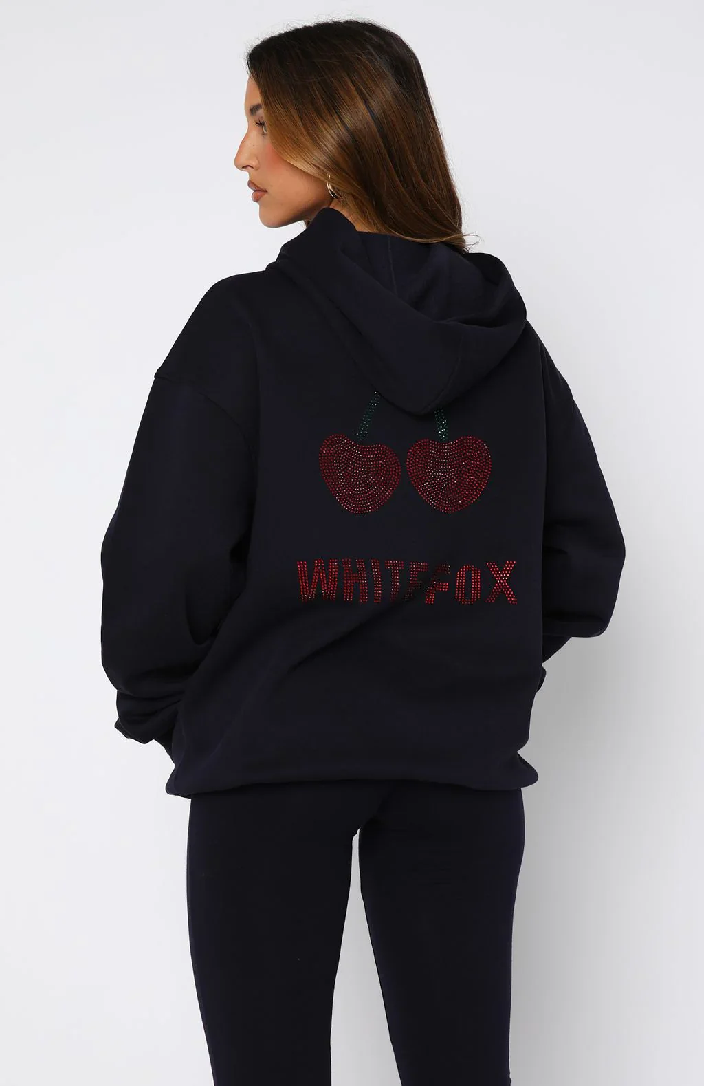 Made With Love Oversized Hoodie Navy - luluinthesky