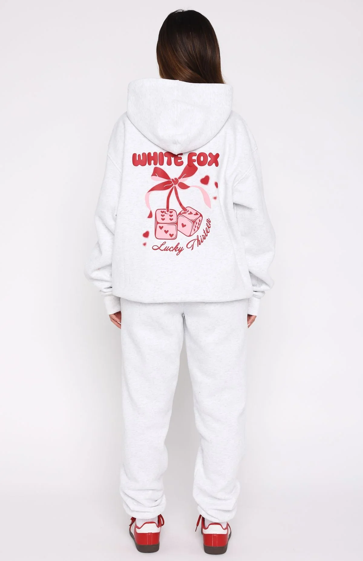 Lucky Thirteen Cheyenne Sweatpants Grey Marle - luluinthesky