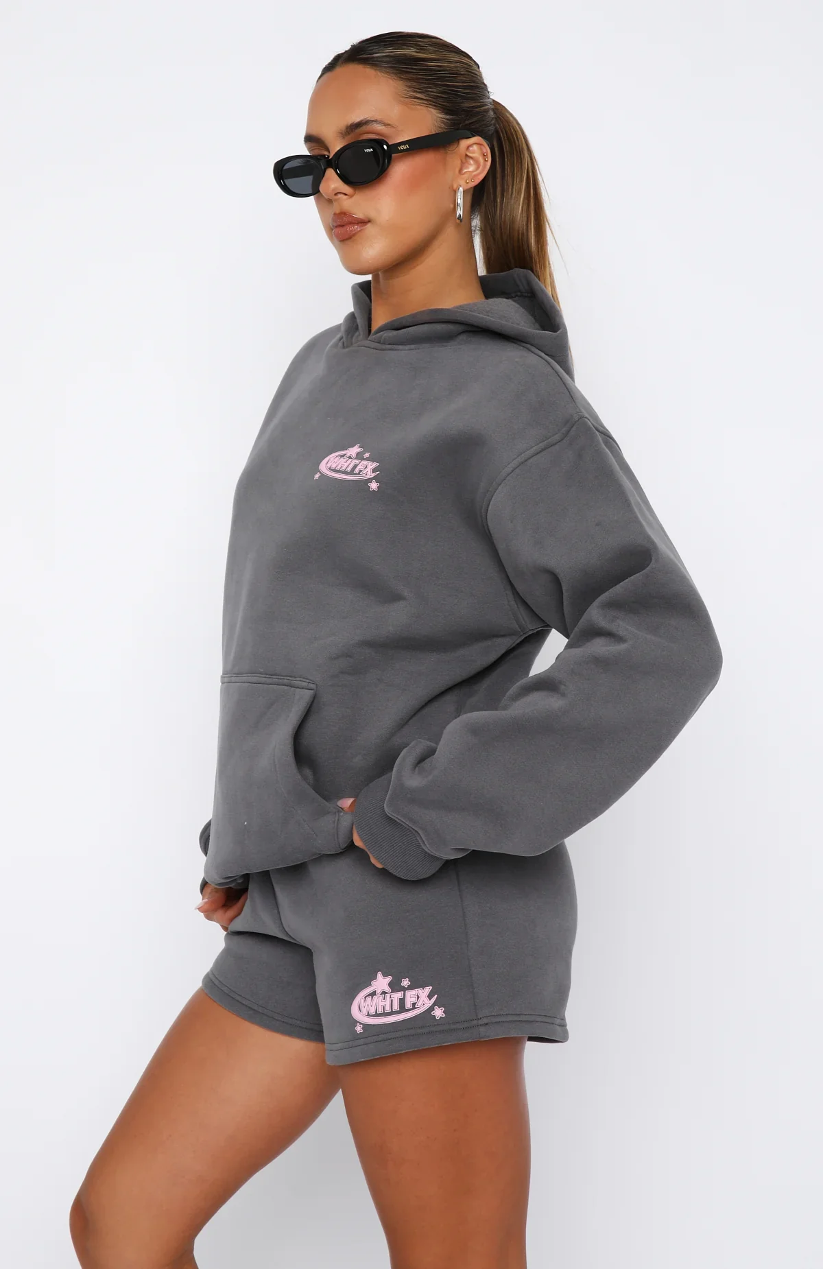 The Main Star Oversized Hoodie Volcanic - luluinthesky