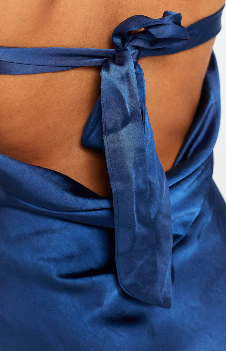 Ellie Blue Mini Dress - luluinthesky