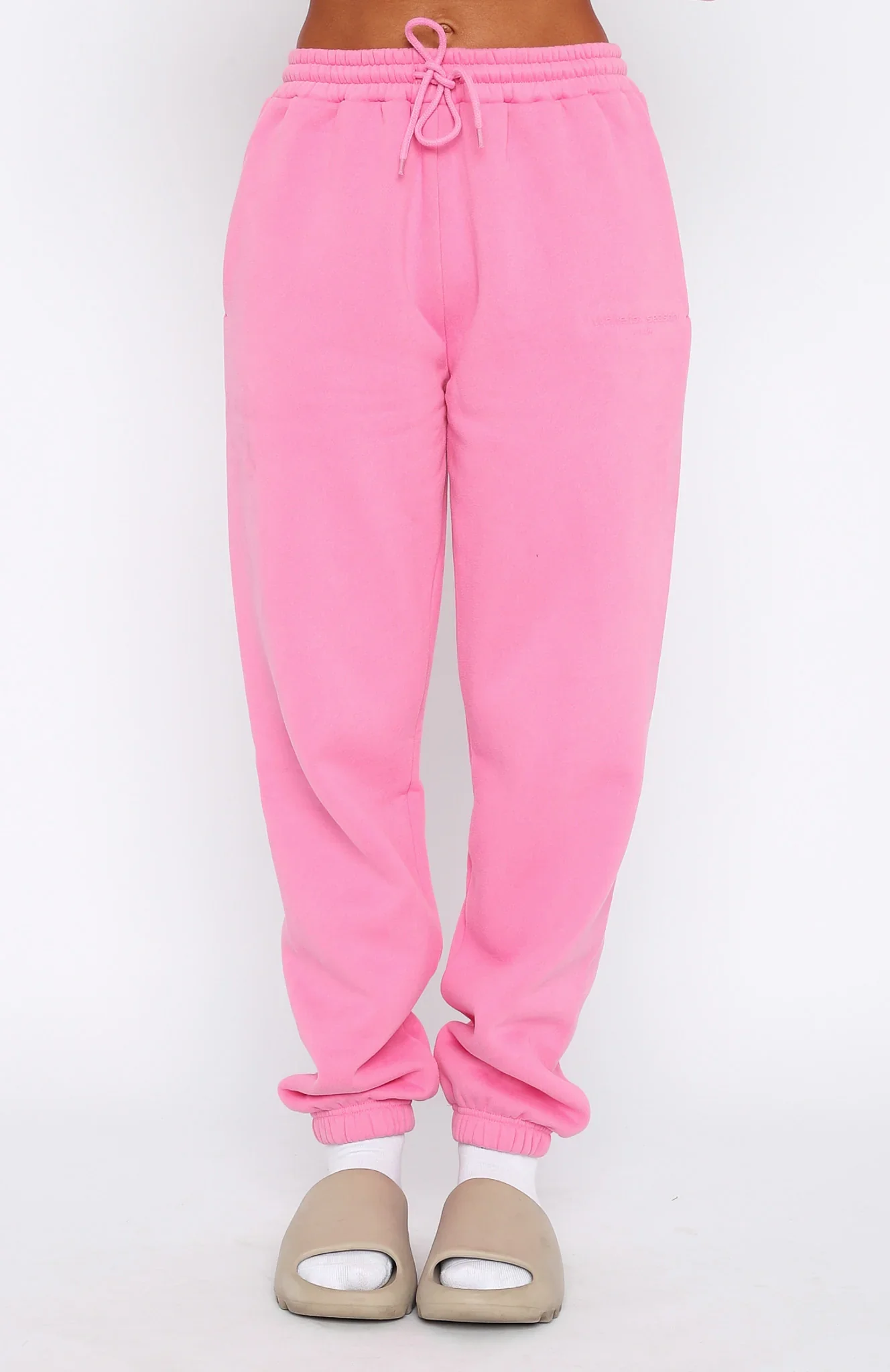 Future Forward Sweatpants Candy Pink - luluinthesky