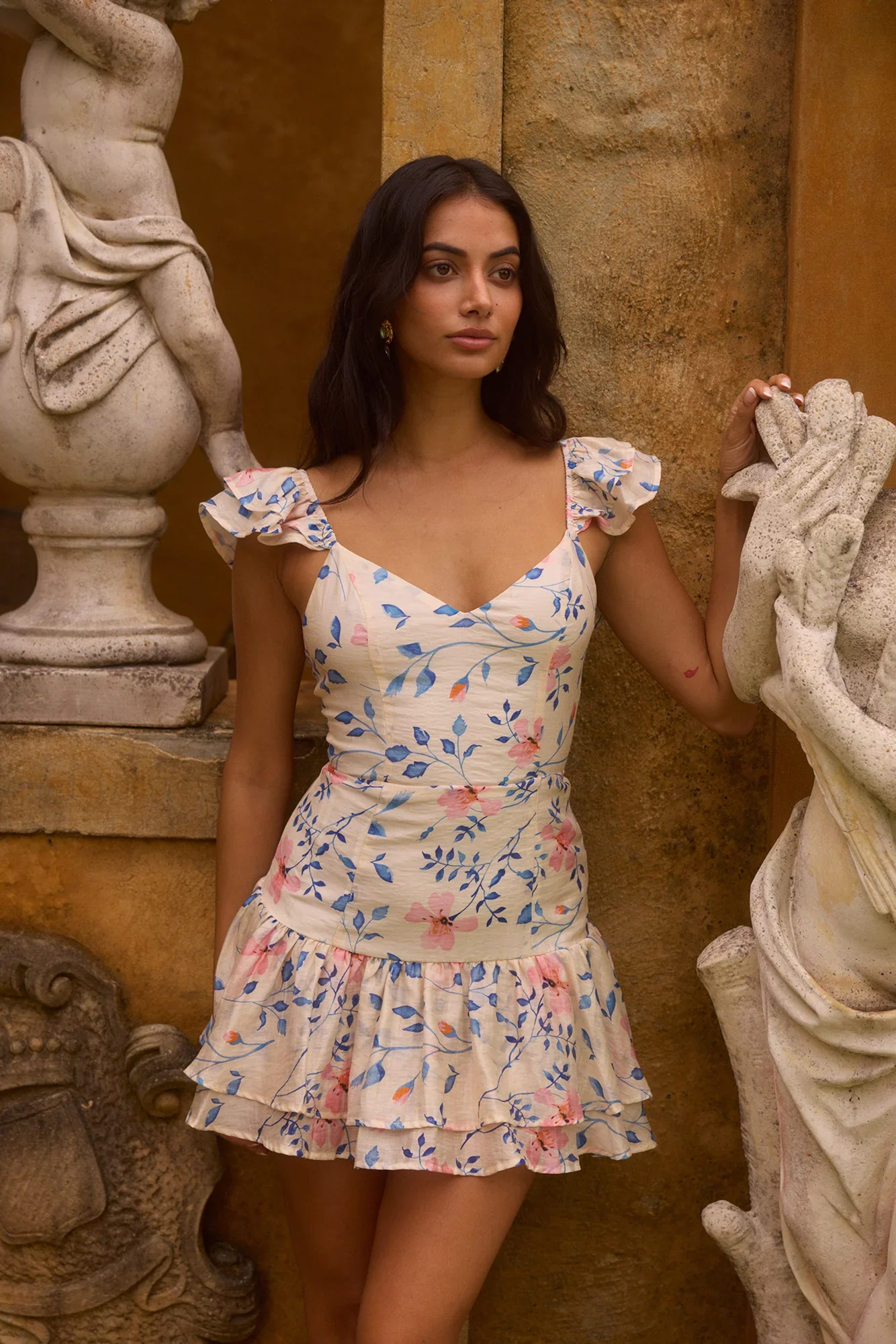 Sunkissed Garden Mini Dress - luluinthesky