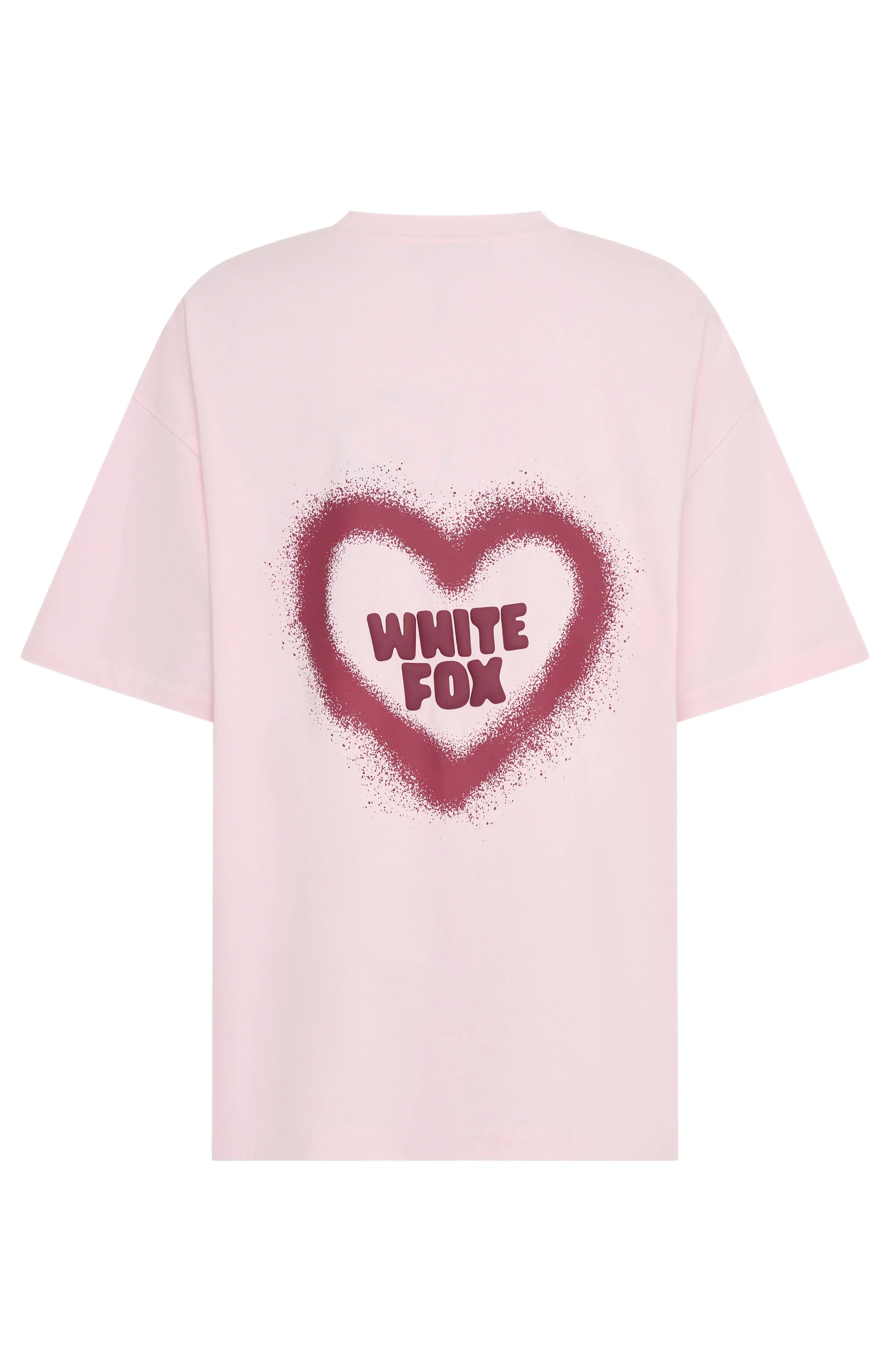 11th Street City Girl At Heart Oversized Tee Strawberry Whip - luluinthesky