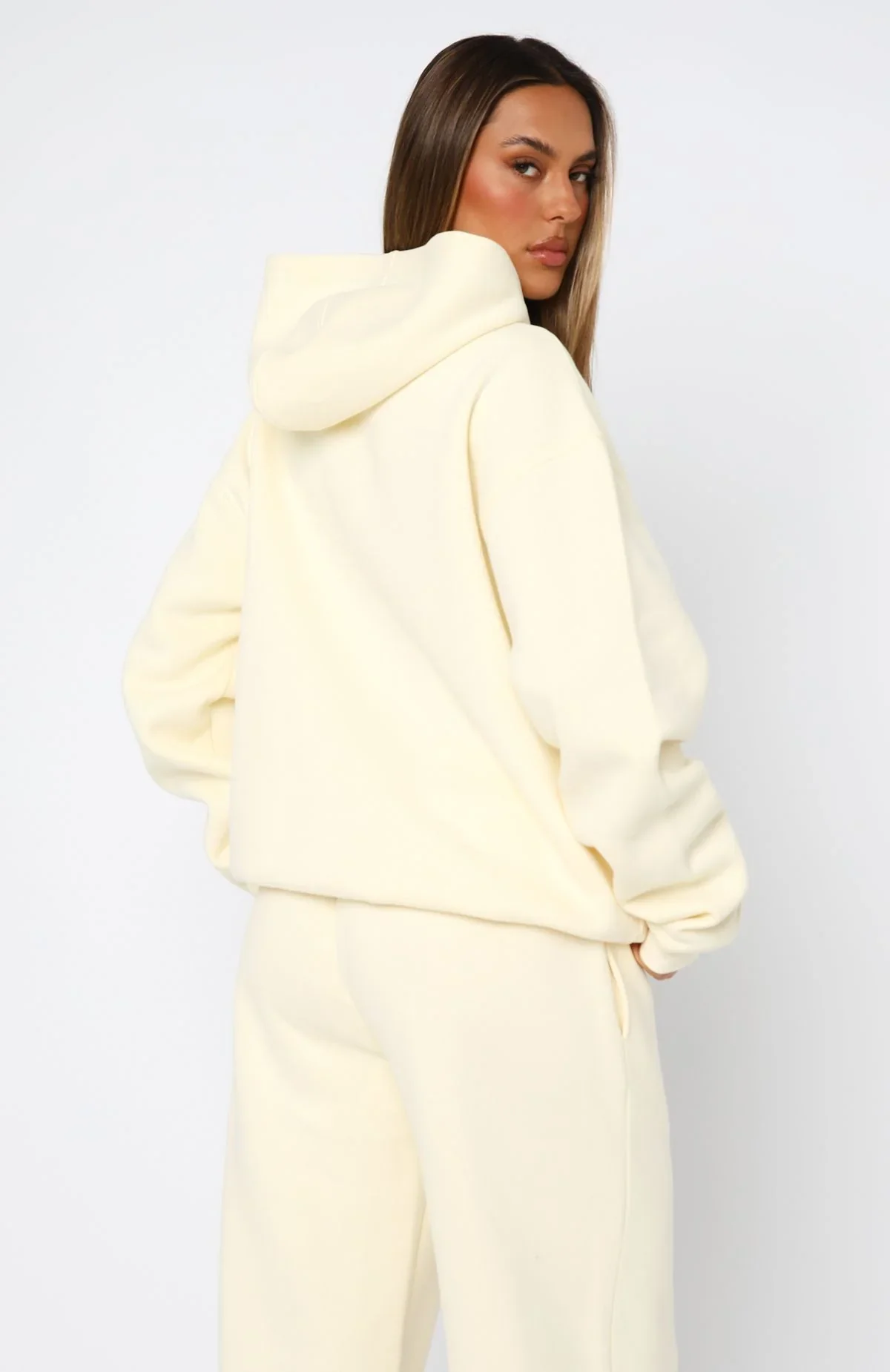 From The Archives Maya Oversized Hoodie Lemon - luluinthesky