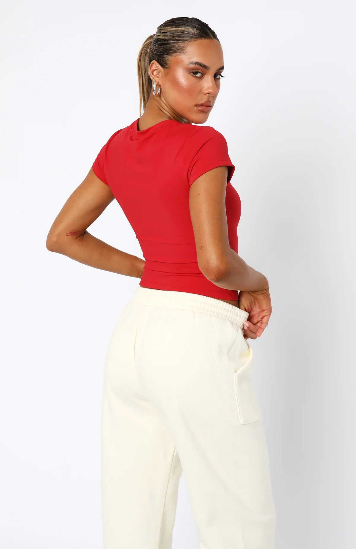 Era 8 Baby Tee Salsa - luluinthesky