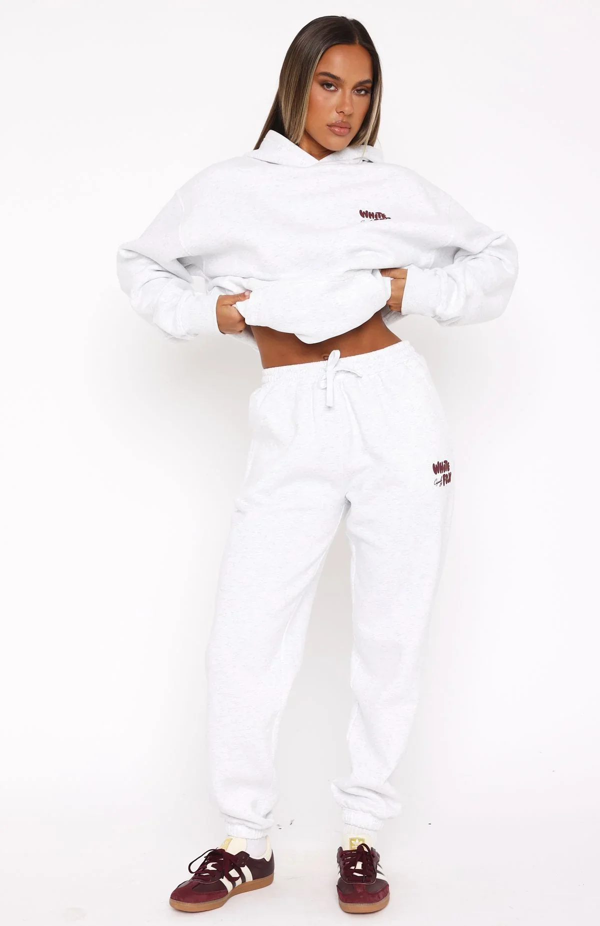 Capsule 9 Star Of The Moment Sweatpants Grey Marle - luluinthesky