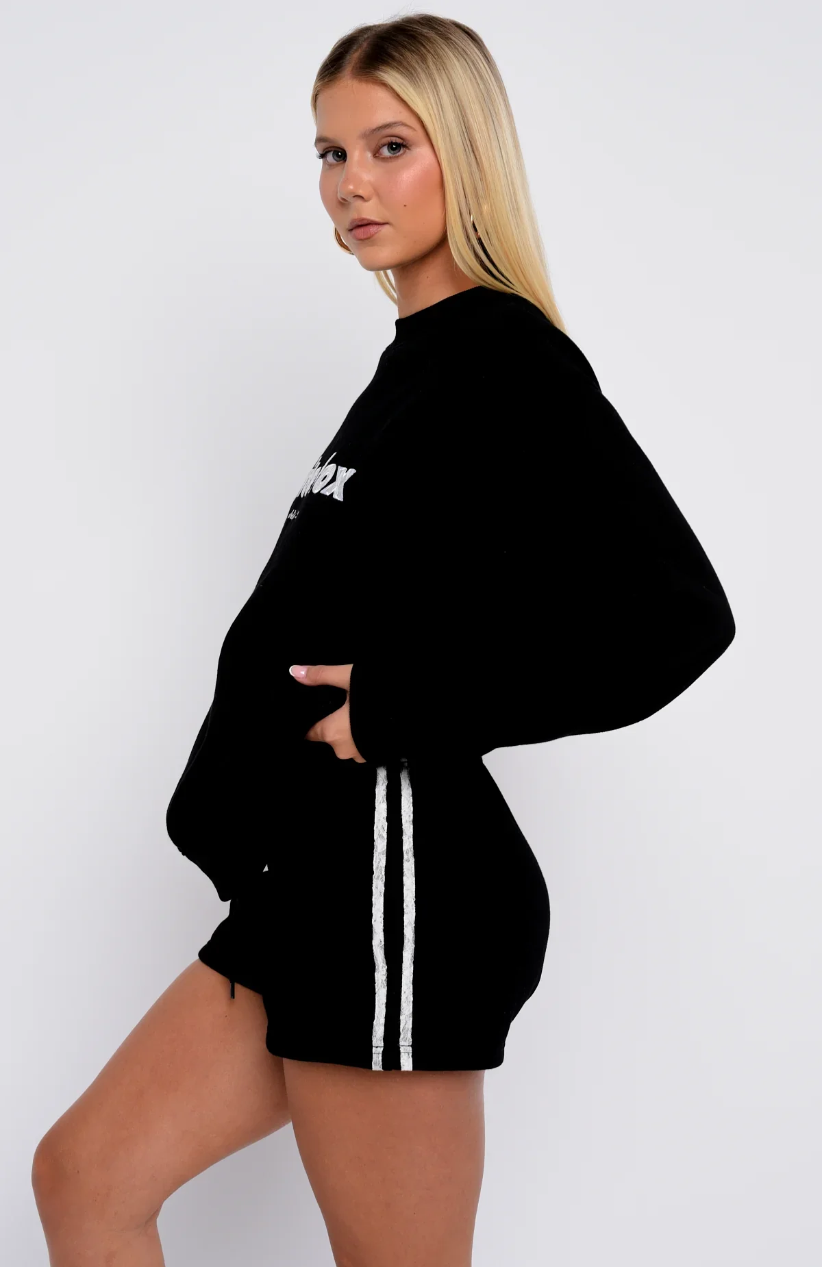 Gave You Everything Oversized Sweater Black - luluinthesky