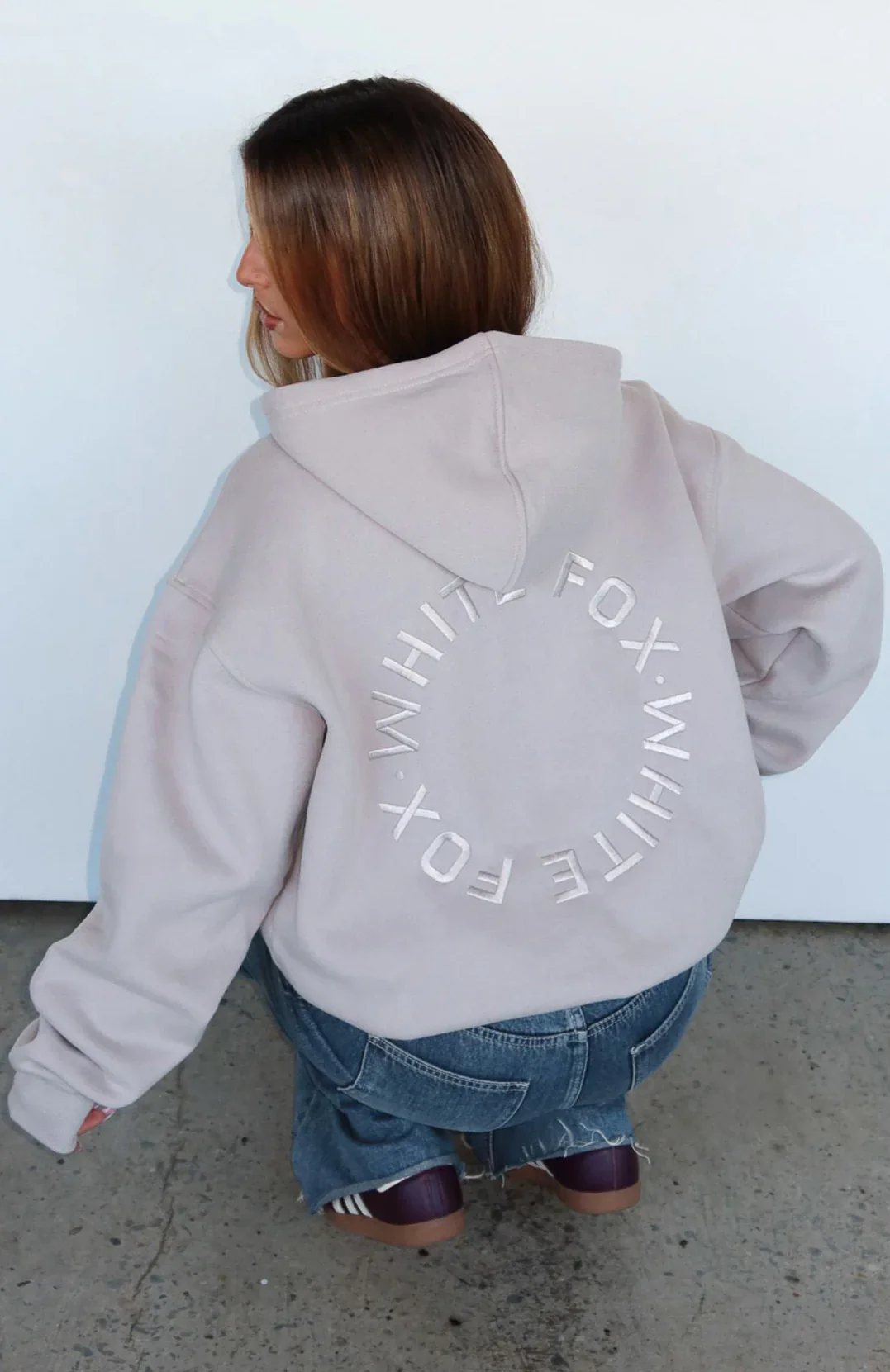 Stay Lifted Oversized Hoodie Moon - luluinthesky