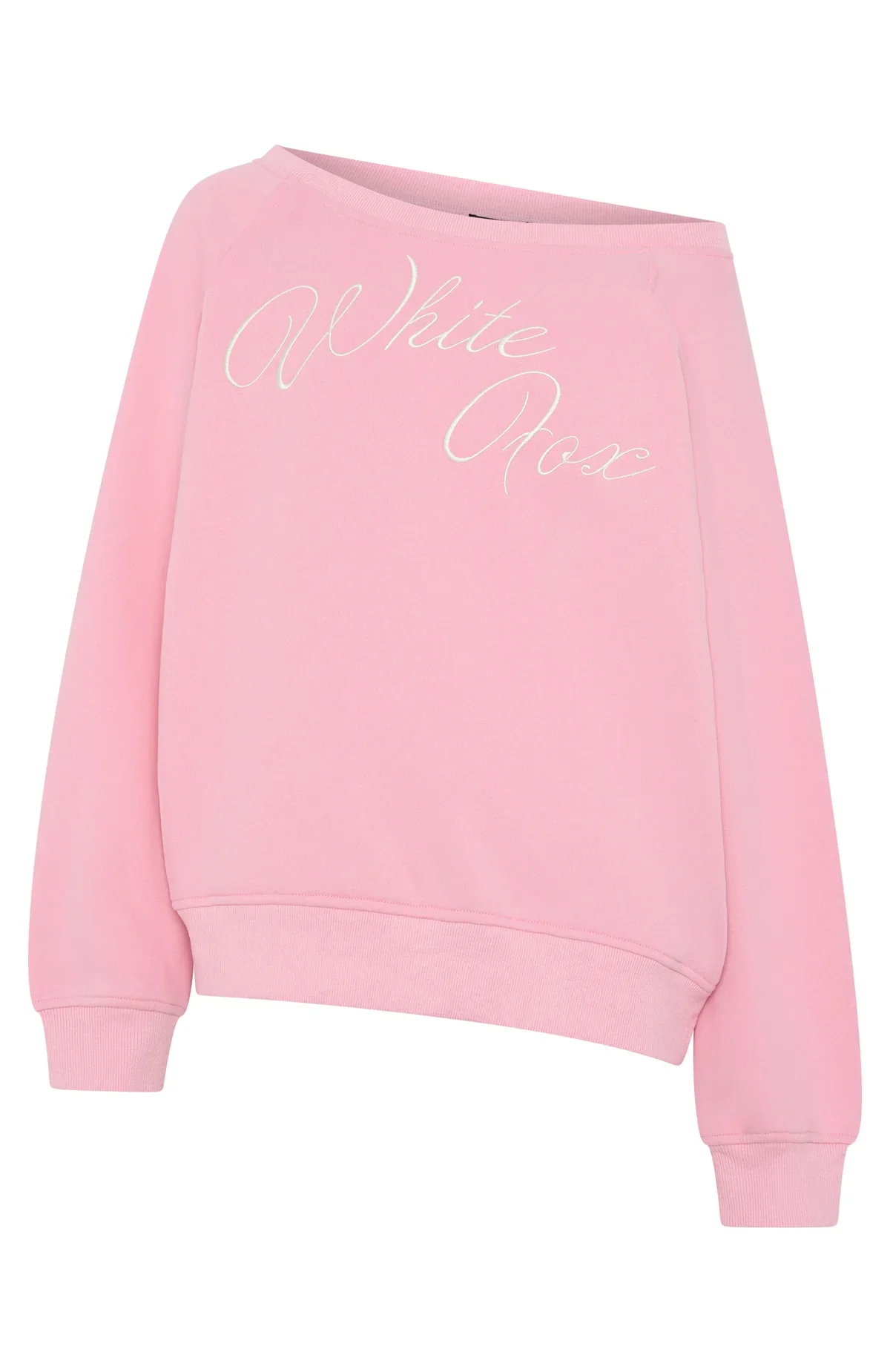 Lucky Thirteen Elsa Off Shoulder Sweater Candy Pink - luluinthesky