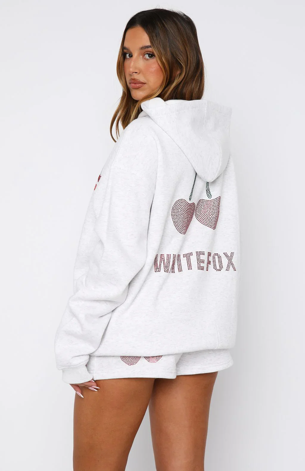 Made With Love Oversized Hoodie Grey Marle - luluinthesky