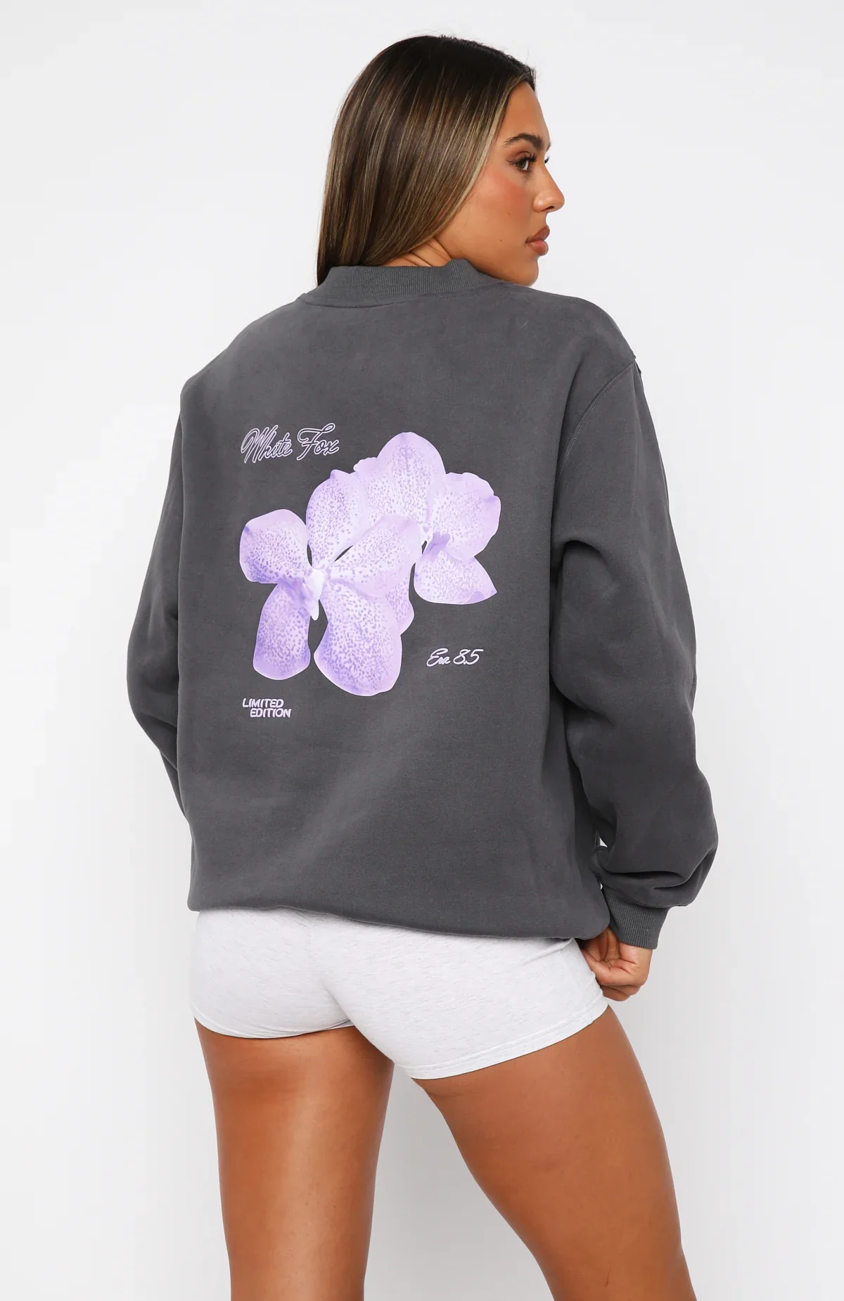 With Love Forever Oversized Sweater Volcanic - luluinthesky