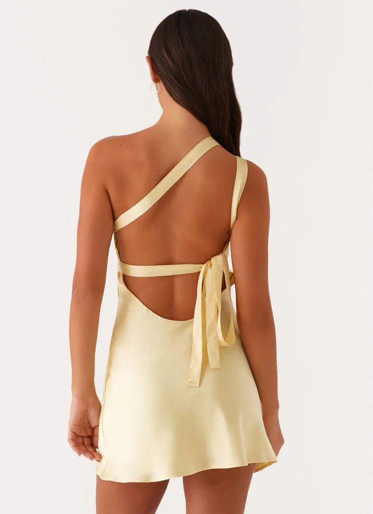 Lights Out Mini Dress - Yellow - luluinthesky