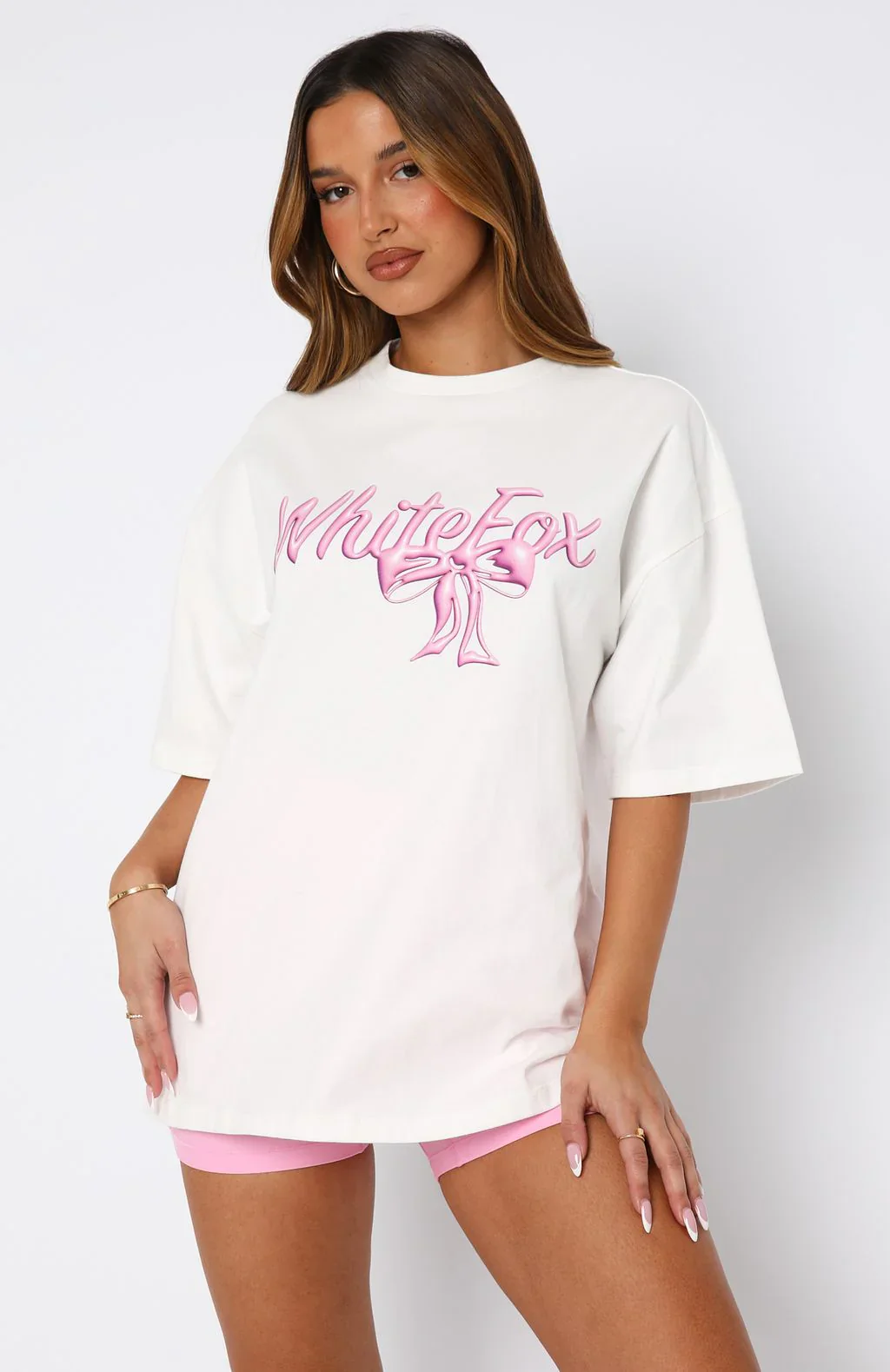 Protecting What's Mine Oversized Tee White - luluinthesky