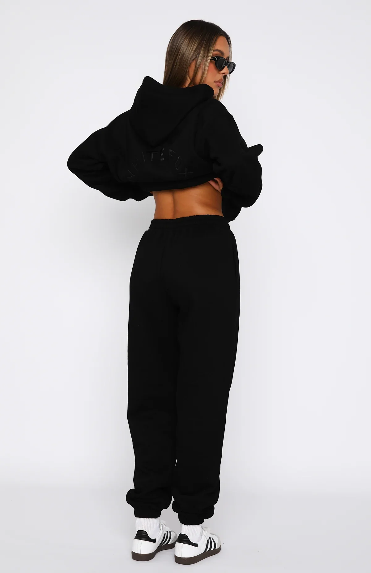 Stay Lifted Sweatpants Black - luluinthesky