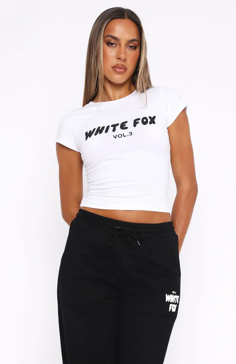 Offstage Baby Tee Polar - luluinthesky