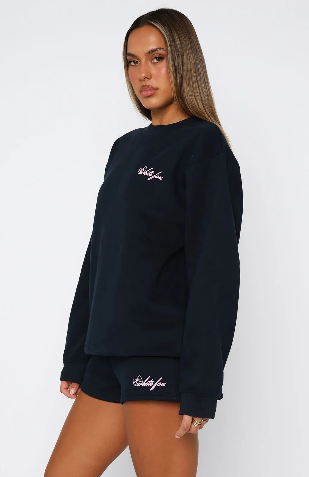 Got What You Need Oversized Sweater Dark Navy - luluinthesky