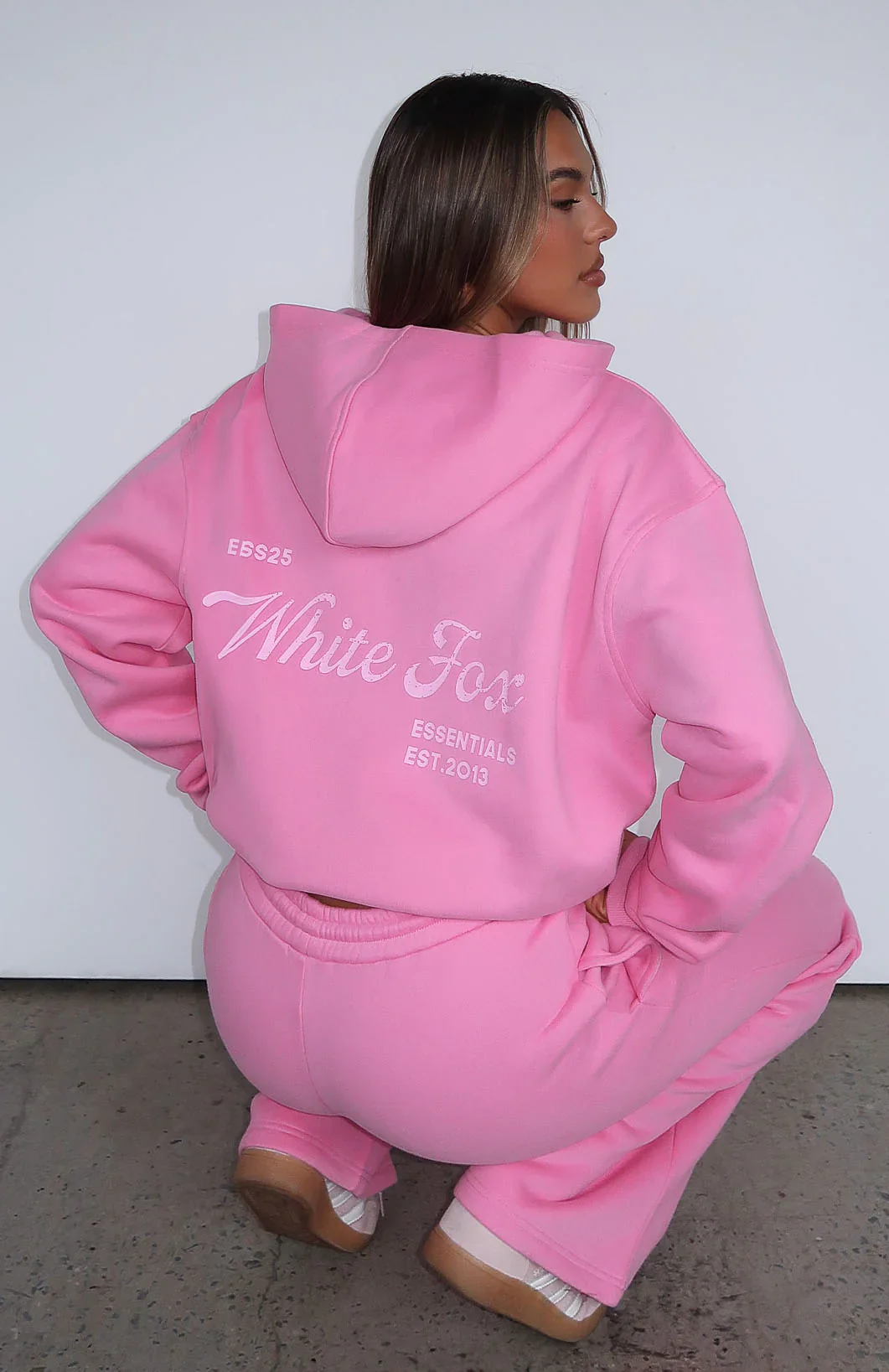 The Good Life Back Graphic Oversized Hoodie Pink - luluinthesky
