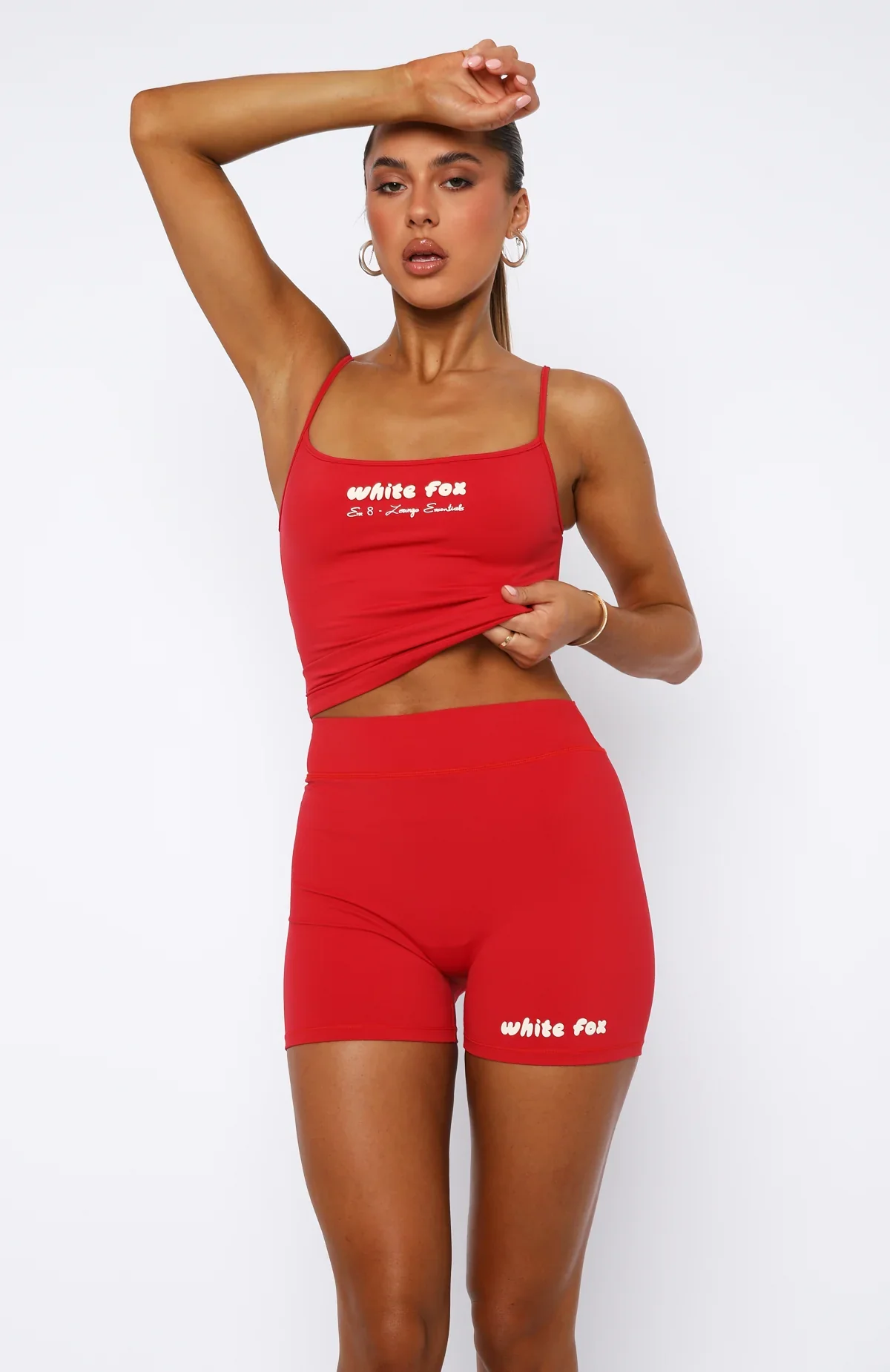 Era 8 Bike Shorts Salsa - luluinthesky