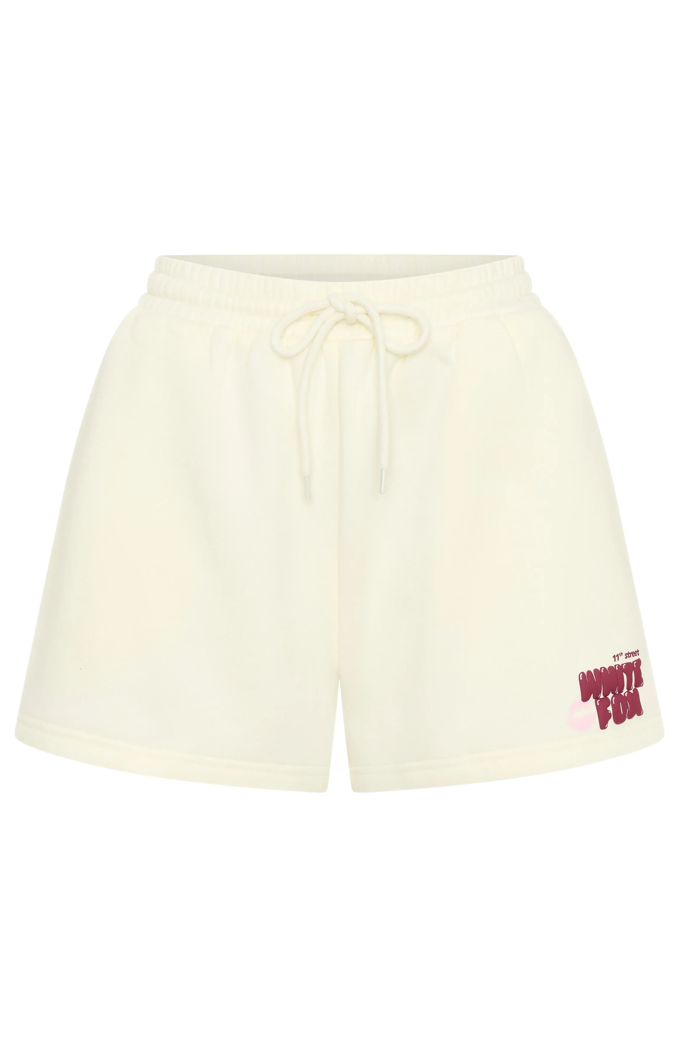 11th Street Sweet Kisses Lounge Shorts Cake Batter - luluinthesky