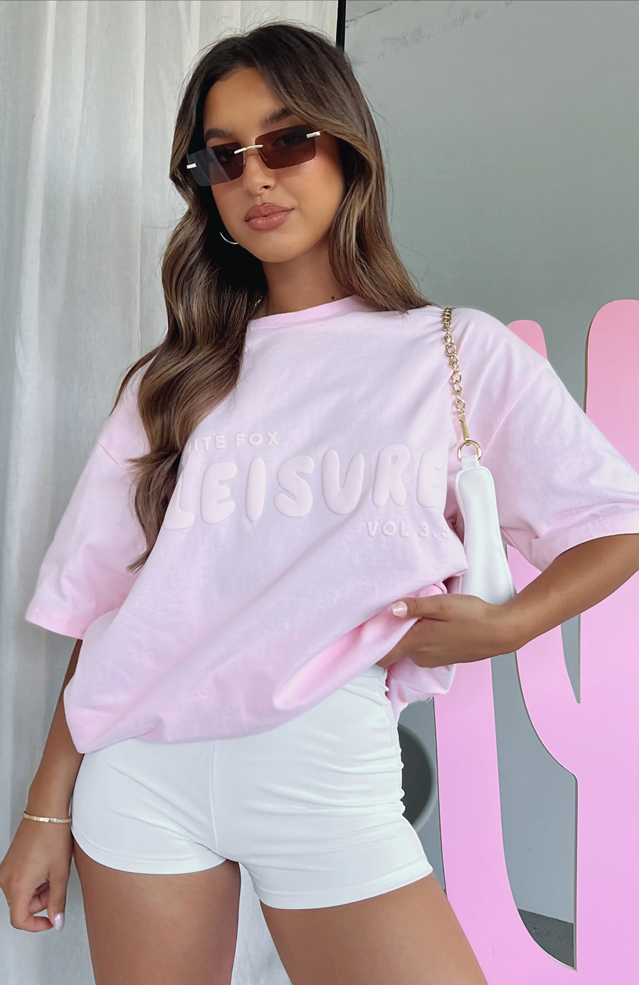 Leisure Series Oversized Tee Posy - luluinthesky