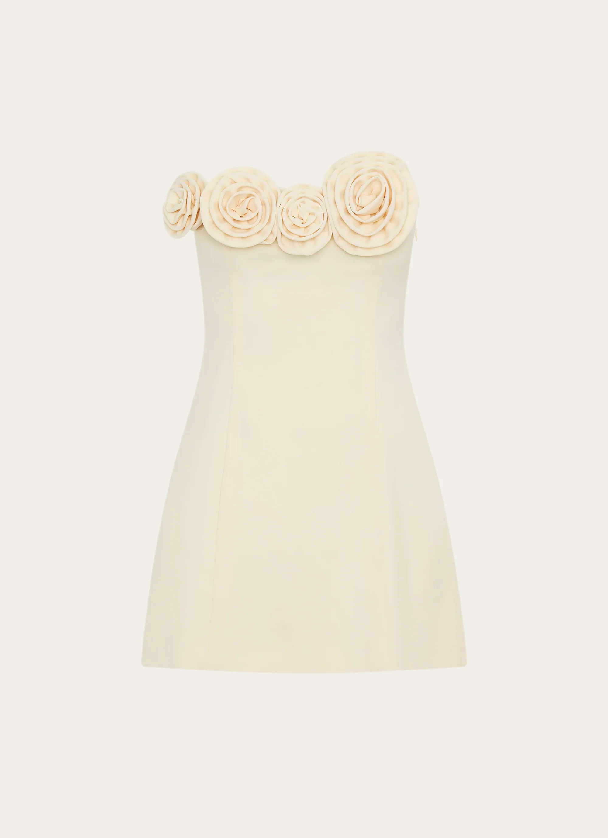 Patsie Strapless Mini Dress - Yellow - luluinthesky