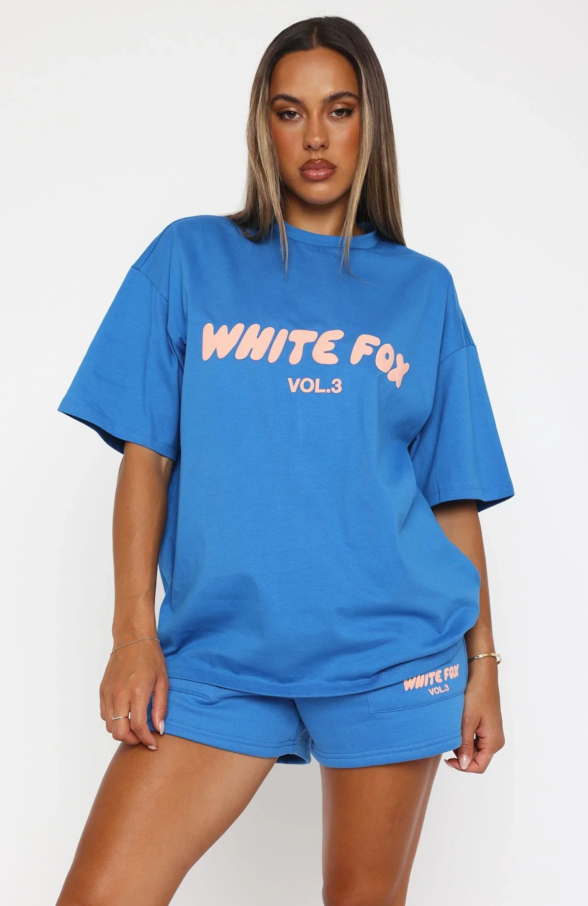 Offstage Oversized Tee Azure - luluinthesky