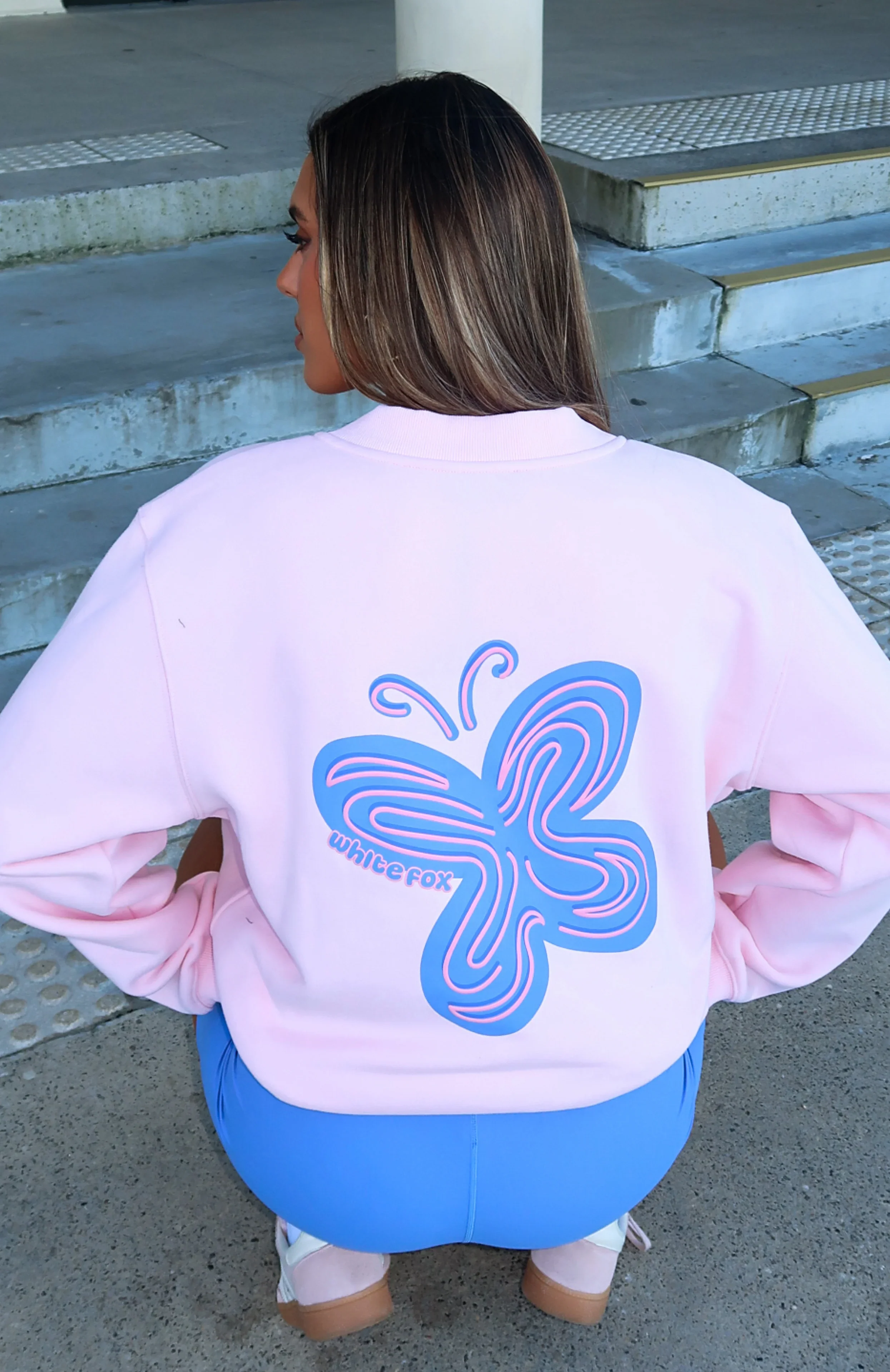 Free Spirited Oversized Sweater Pink - luluinthesky