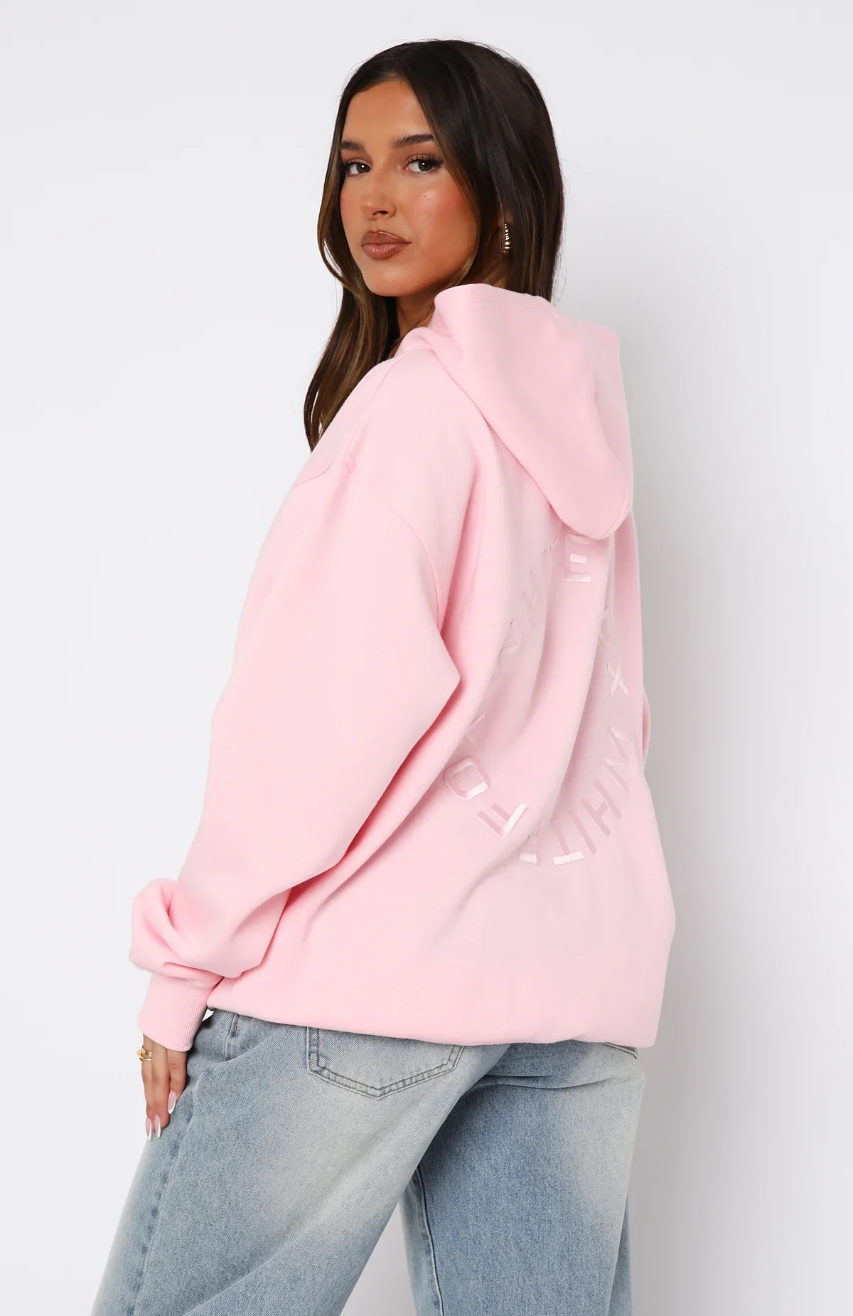 Stay Lifted Oversized Hoodie Posy - luluinthesky