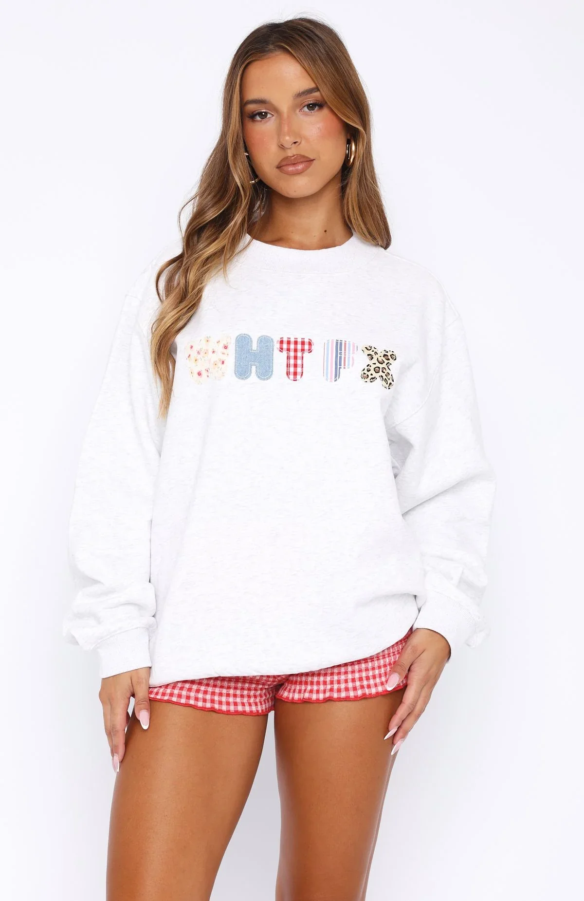 Waiting Long Enough Oversized Sweater Grey Marle - luluinthesky