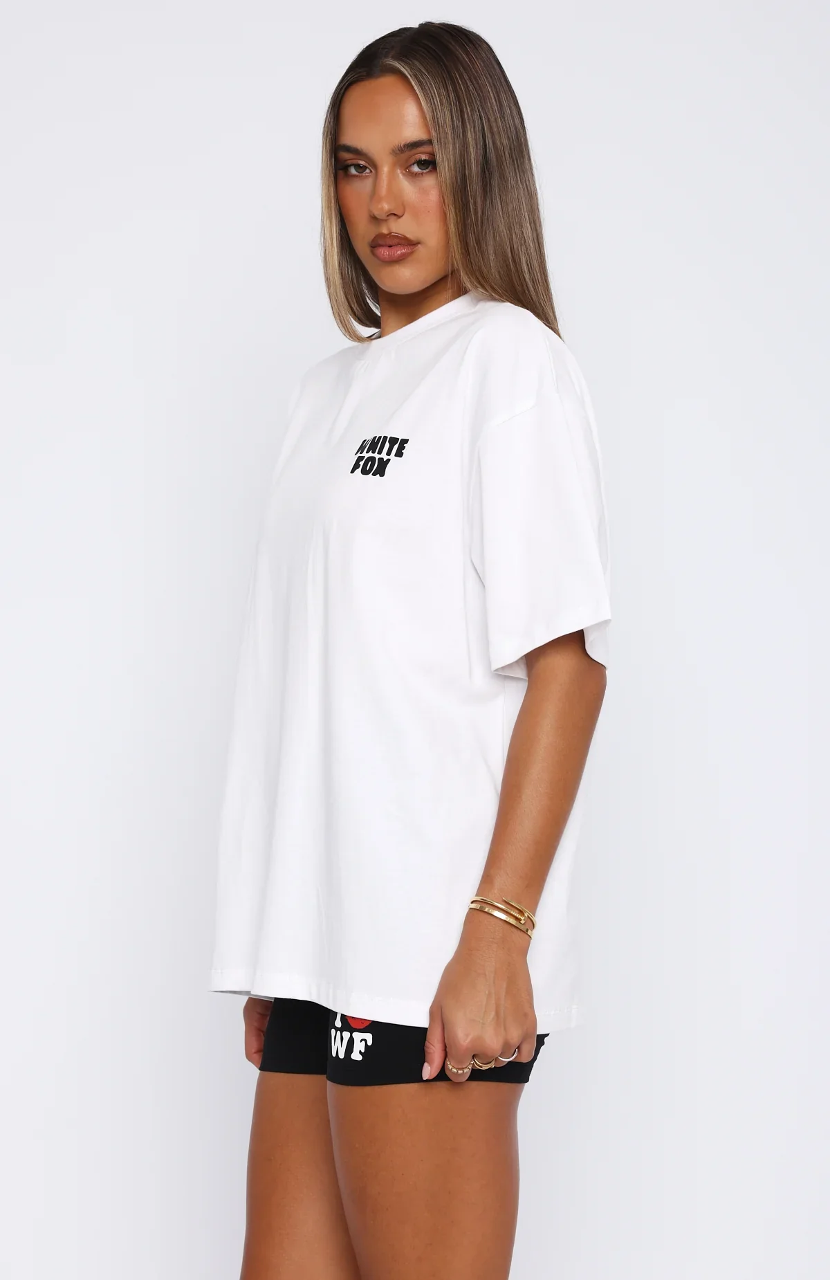 11th Street City Of Dreams Oversized Tee Frosting - luluinthesky
