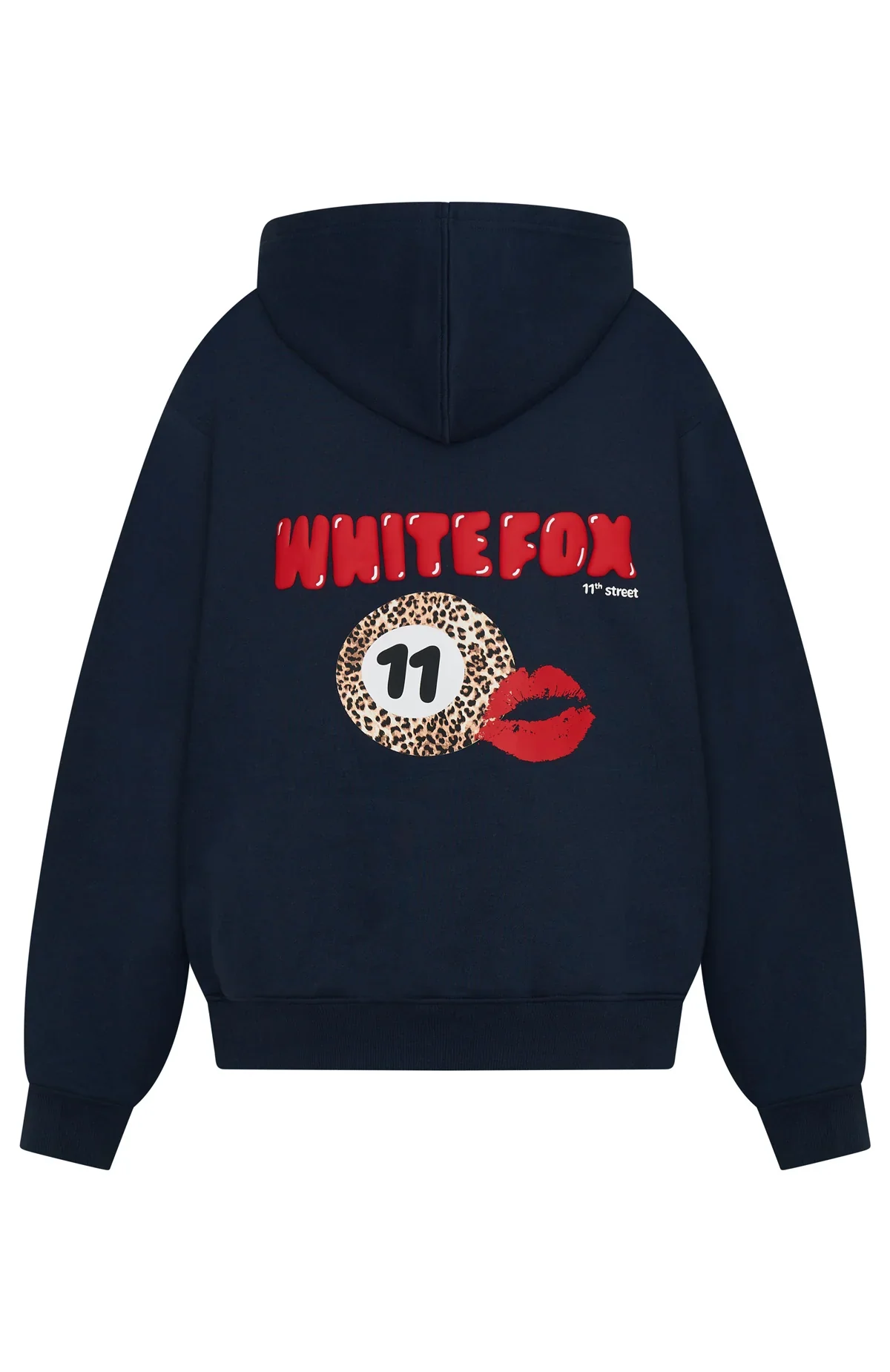 11th Street She's So Lucky Oversized Hoodie Blueberry Twist - luluinthesky