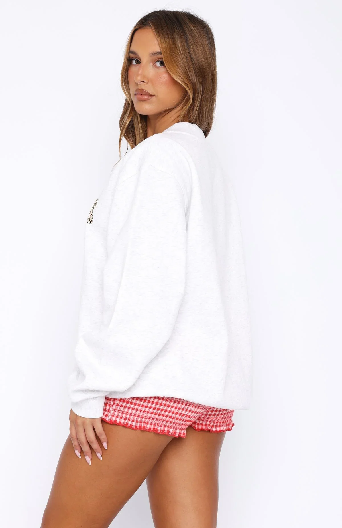 Waiting Long Enough Oversized Sweater Grey Marle - luluinthesky