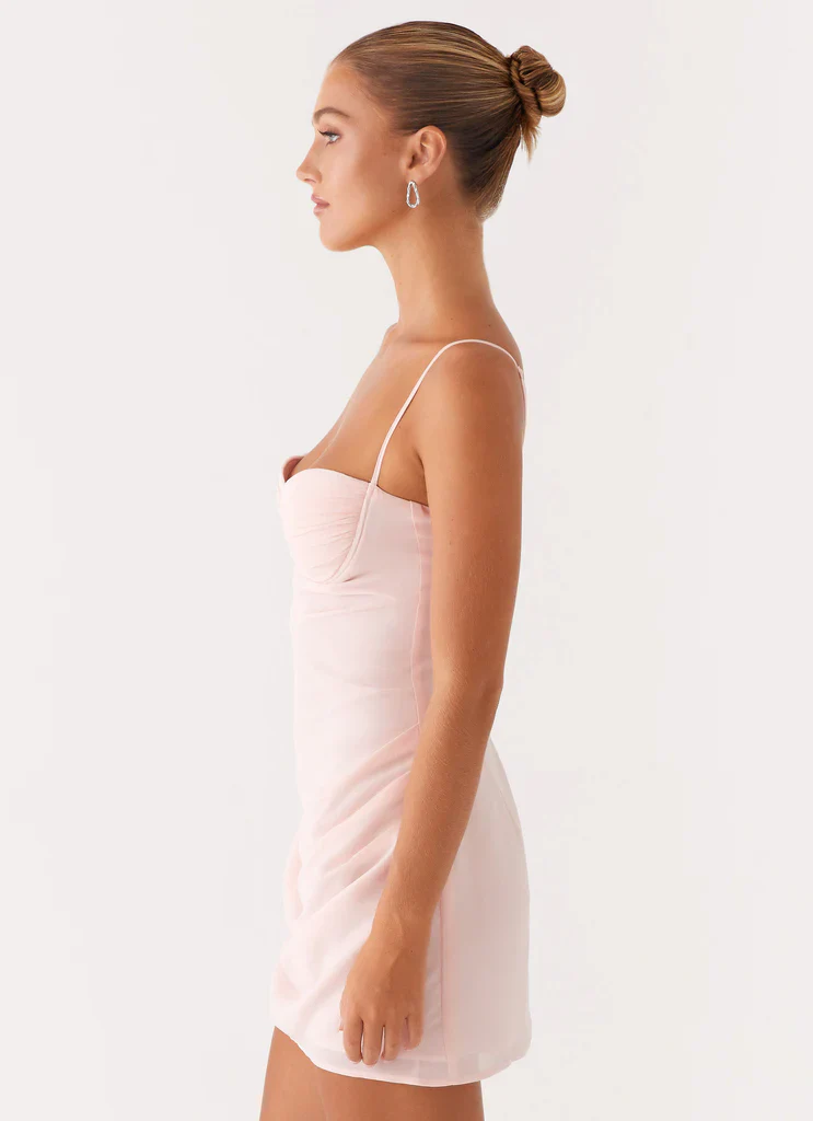 Keeks Mini Dress - Pink - luluinthesky
