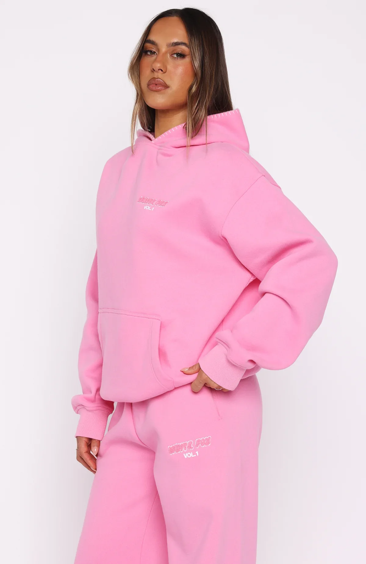 Vol. 1 Oversized Hoodie Bubblegum - luluinthesky