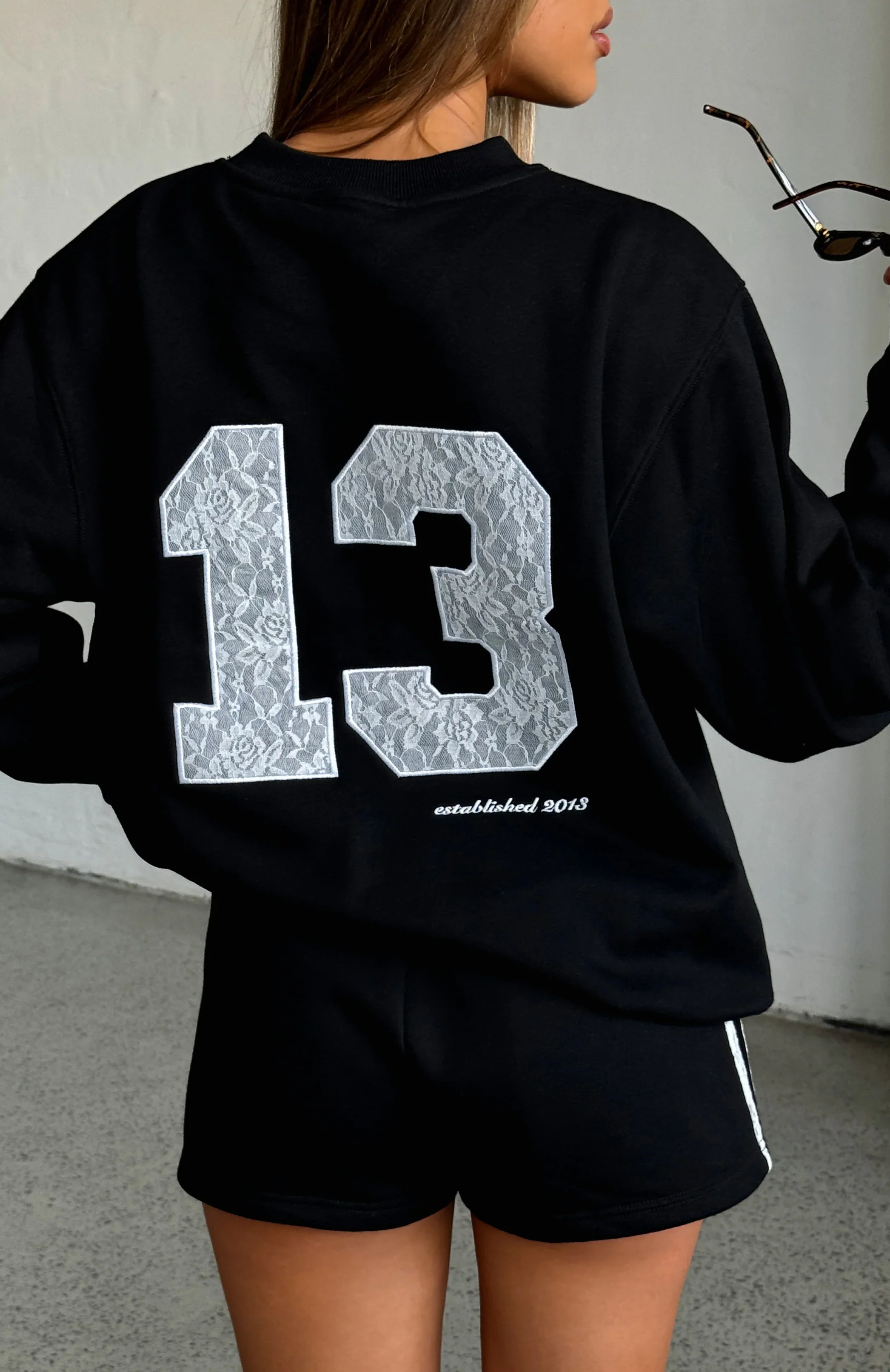 Gave You Everything Oversized Sweater Black - luluinthesky