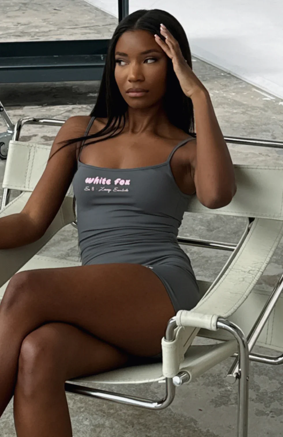 Era 8 Singlet Slate - luluinthesky