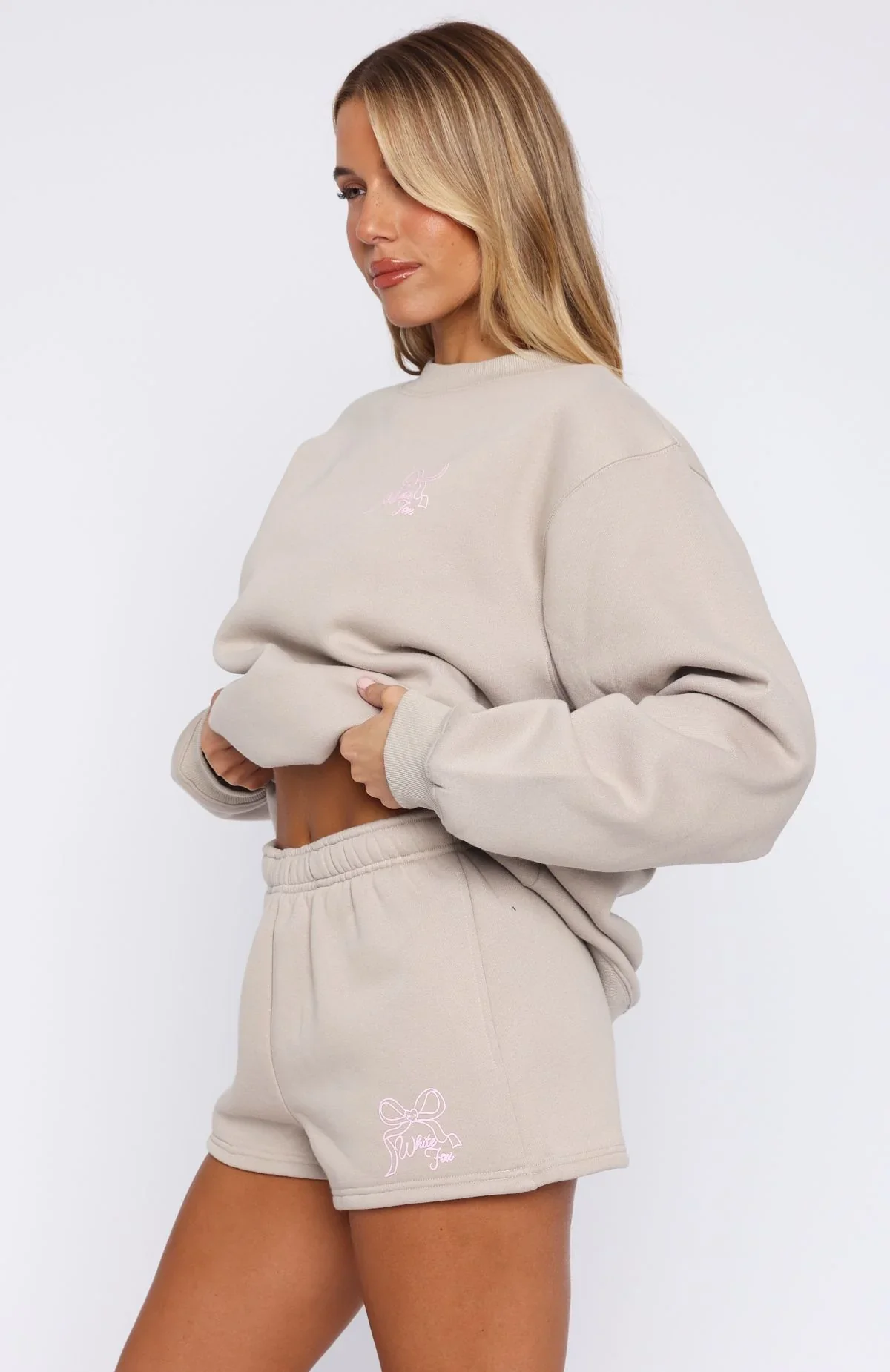 Love You Forever Lounge Shorts Moon - luluinthesky