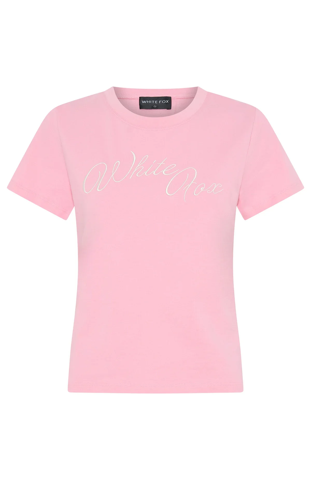Lucky Thirteen Elsa Relaxed Baby Tee Candy Pink - luluinthesky