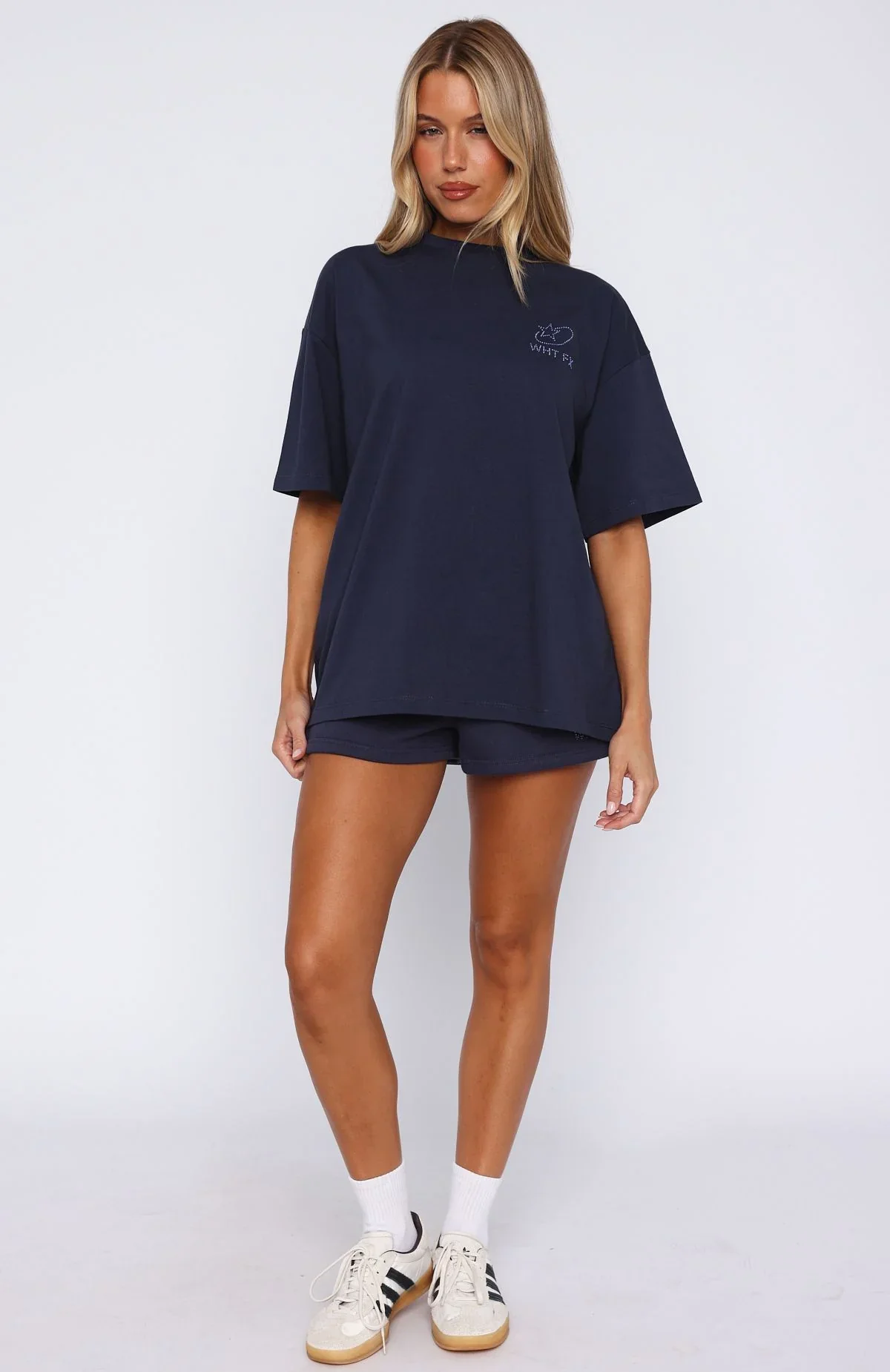 Always Shining Lounge Shorts Navy - luluinthesky