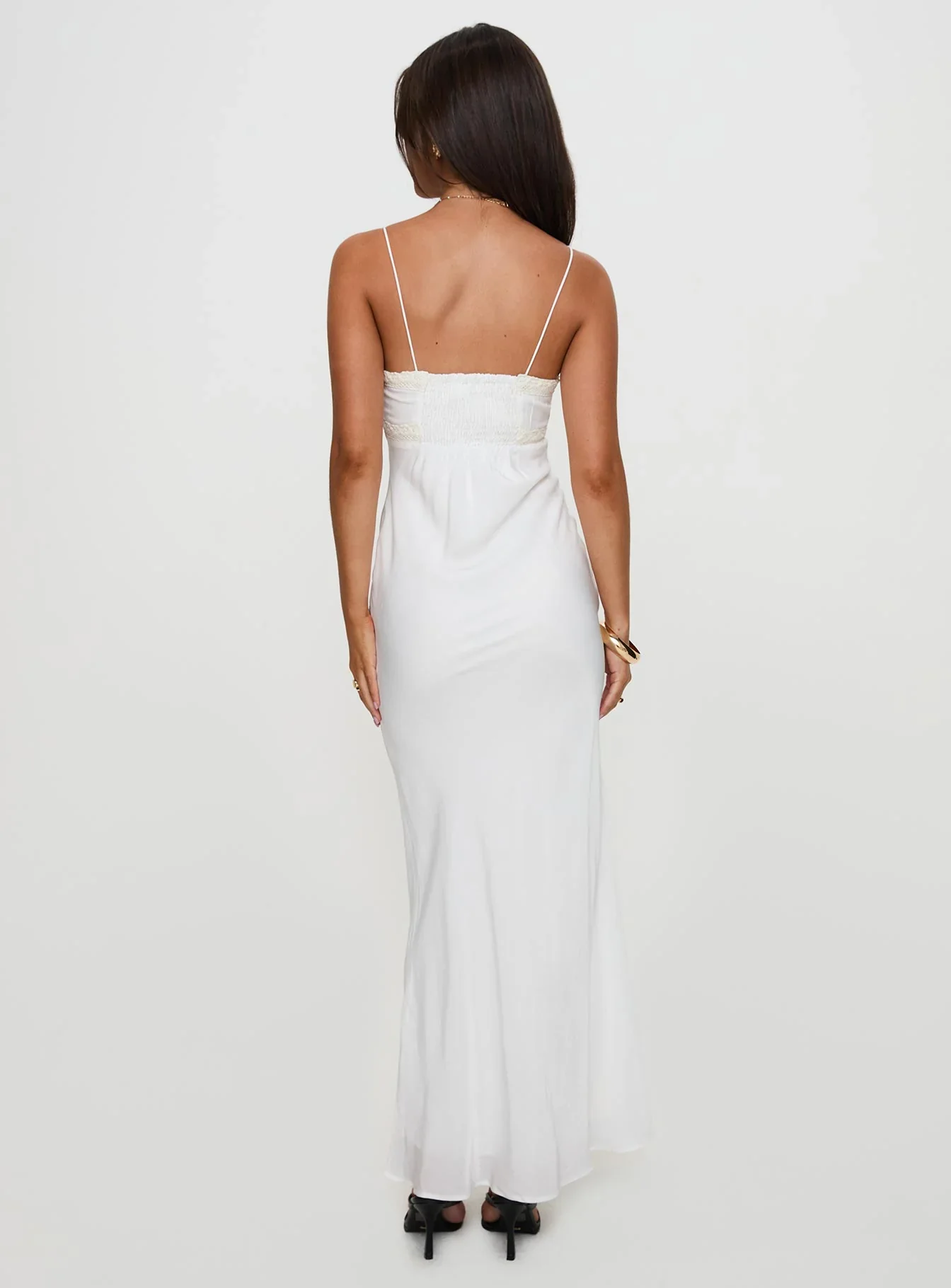 Emily Maxi Dress White - luluinthesky