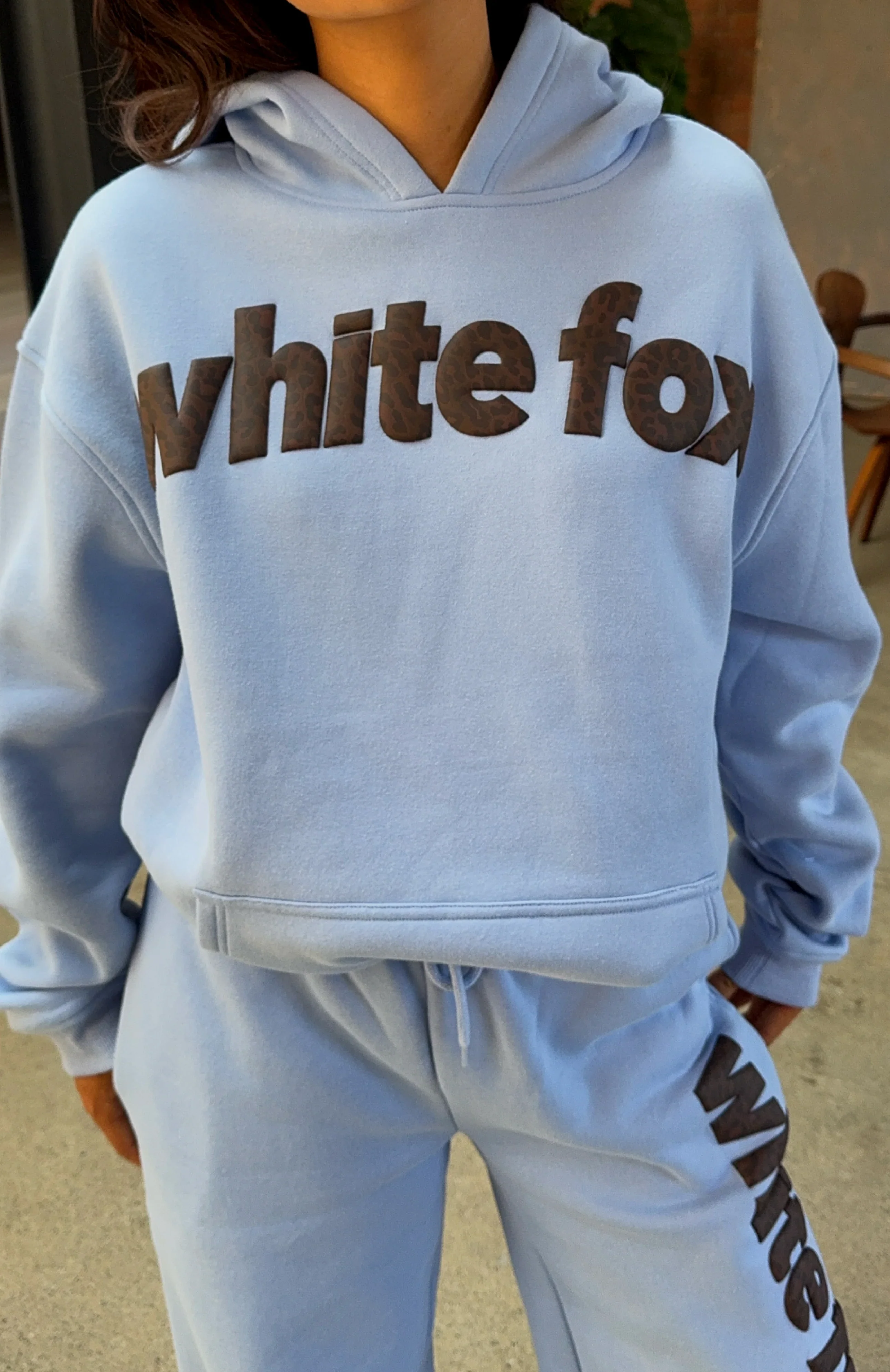 From The Archives Allora Oversized Hoodie Blue - luluinthesky