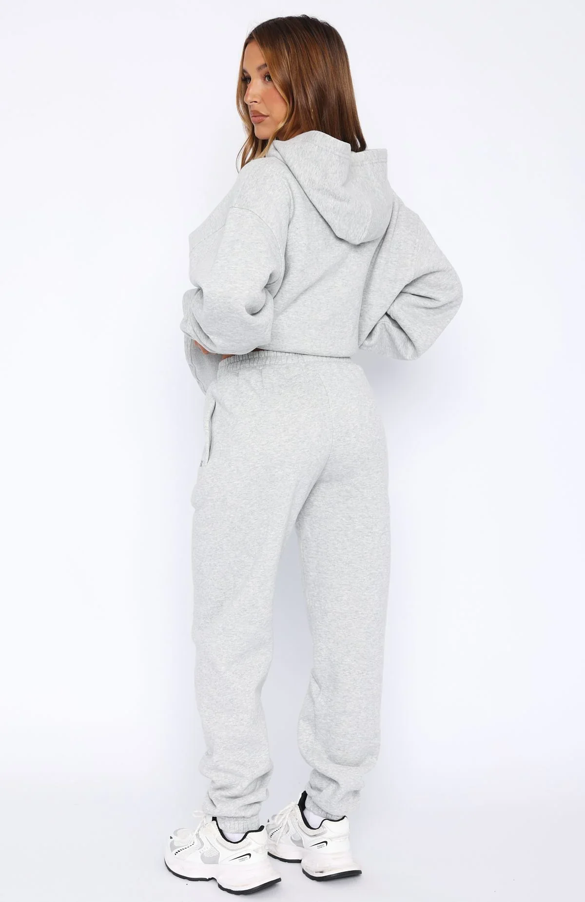 Core Classic Sweatpants Dark Grey Marle - luluinthesky