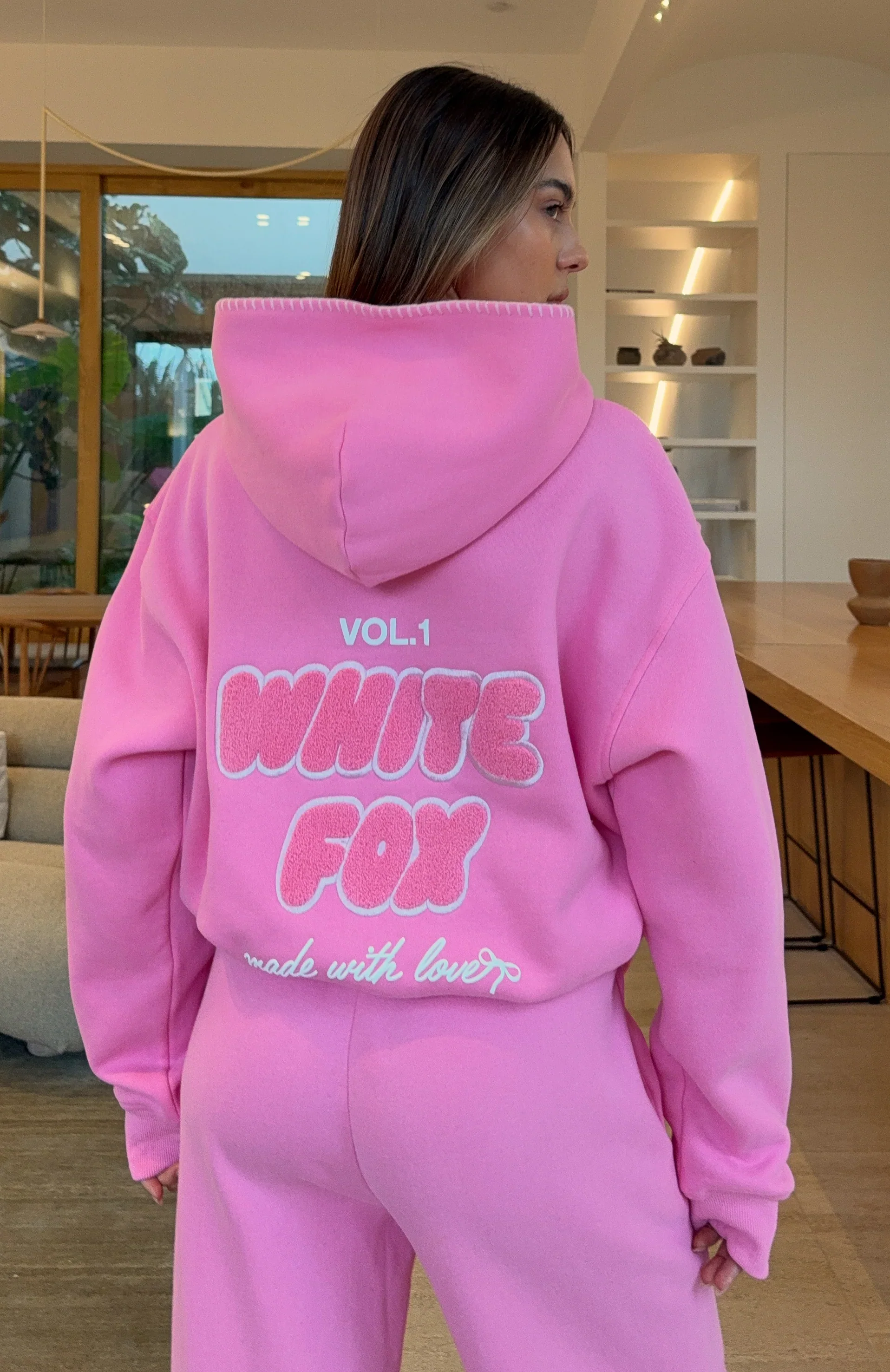 Vol. 1 Oversized Hoodie Bubblegum - luluinthesky