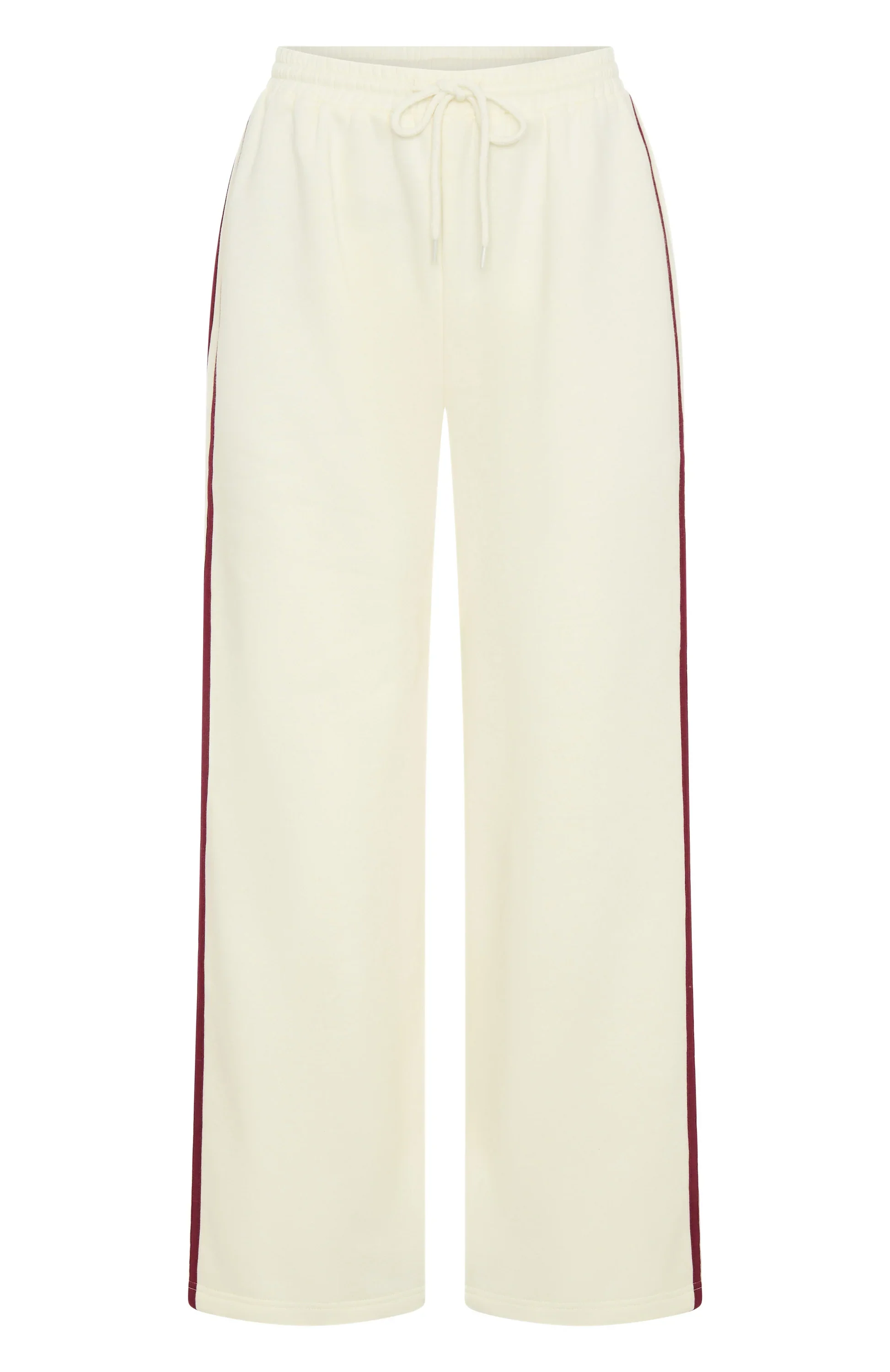 11th Street Out & About Wide Leg Sweatpants Cake Batter - luluinthesky